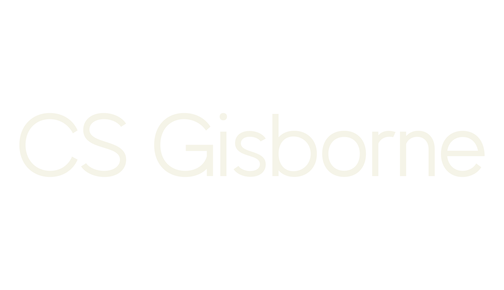 CS Gisborne, simple font preview