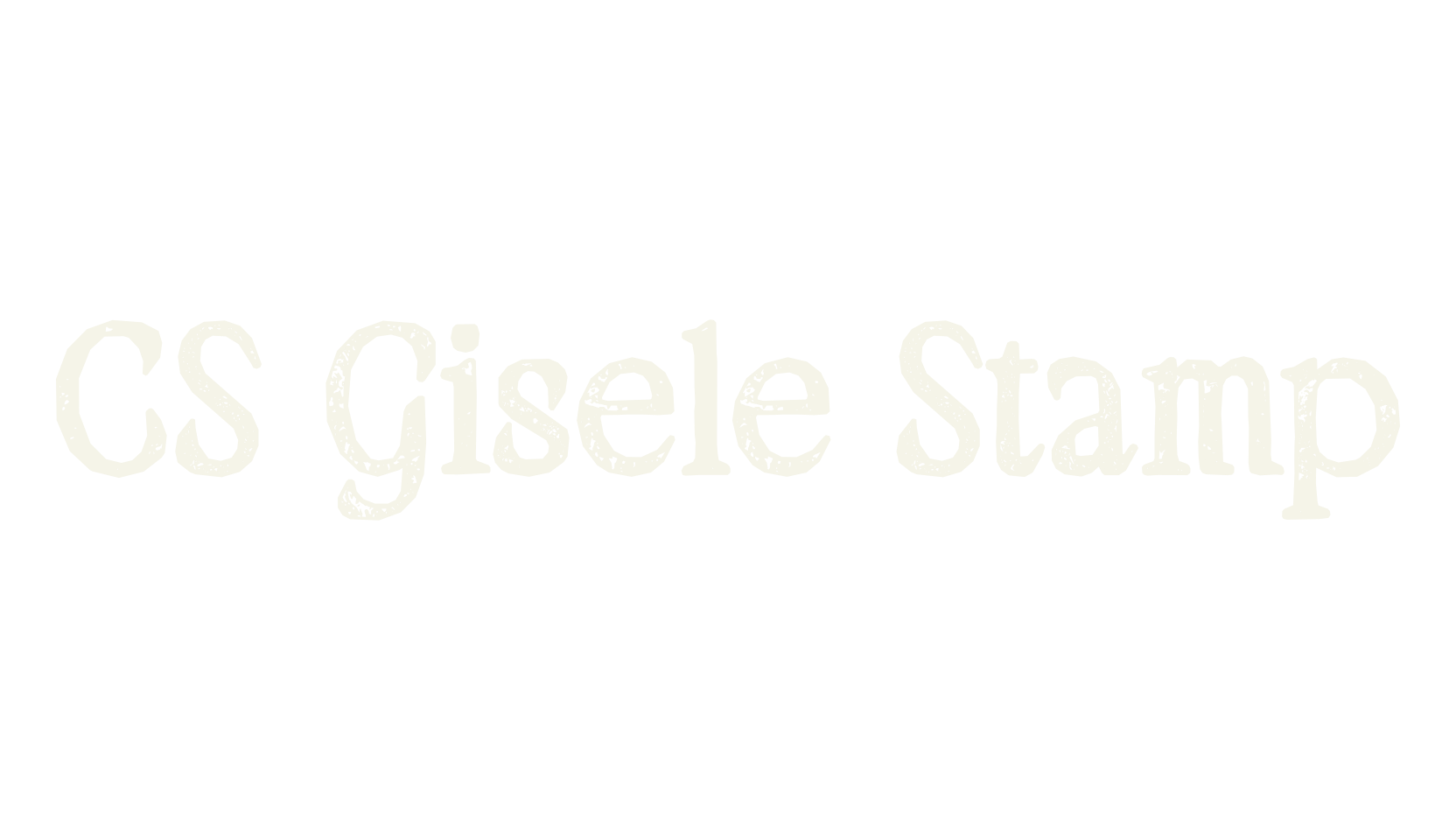 CS Gisele Stamp, serif font preview