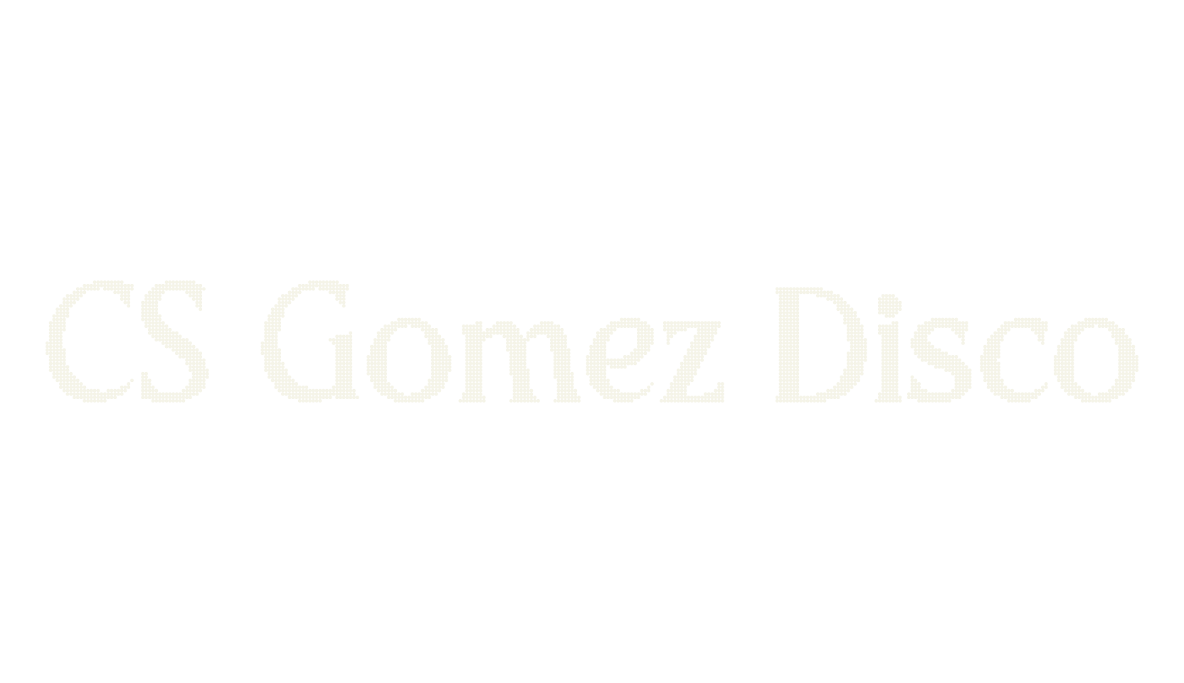 CS Gomez Disco, display market font preview