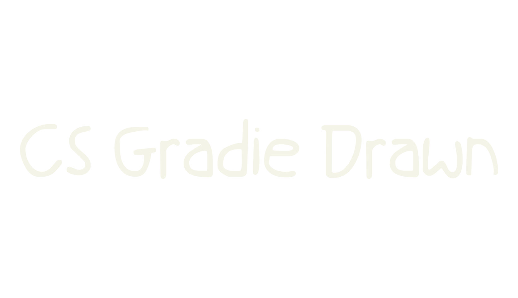 CS Gradie Drawn, display market font preview