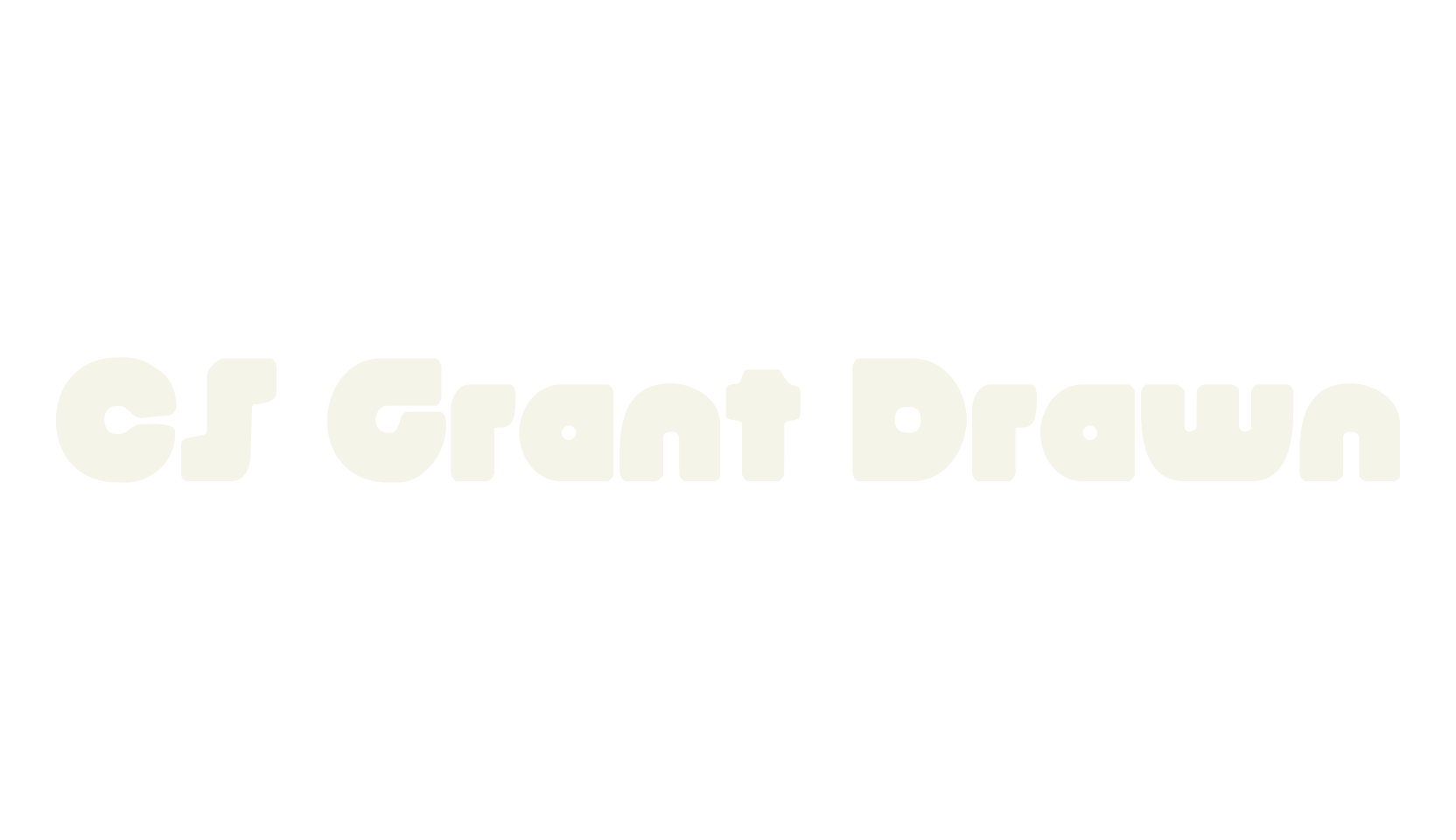 CS Grant Drawn, display market font preview