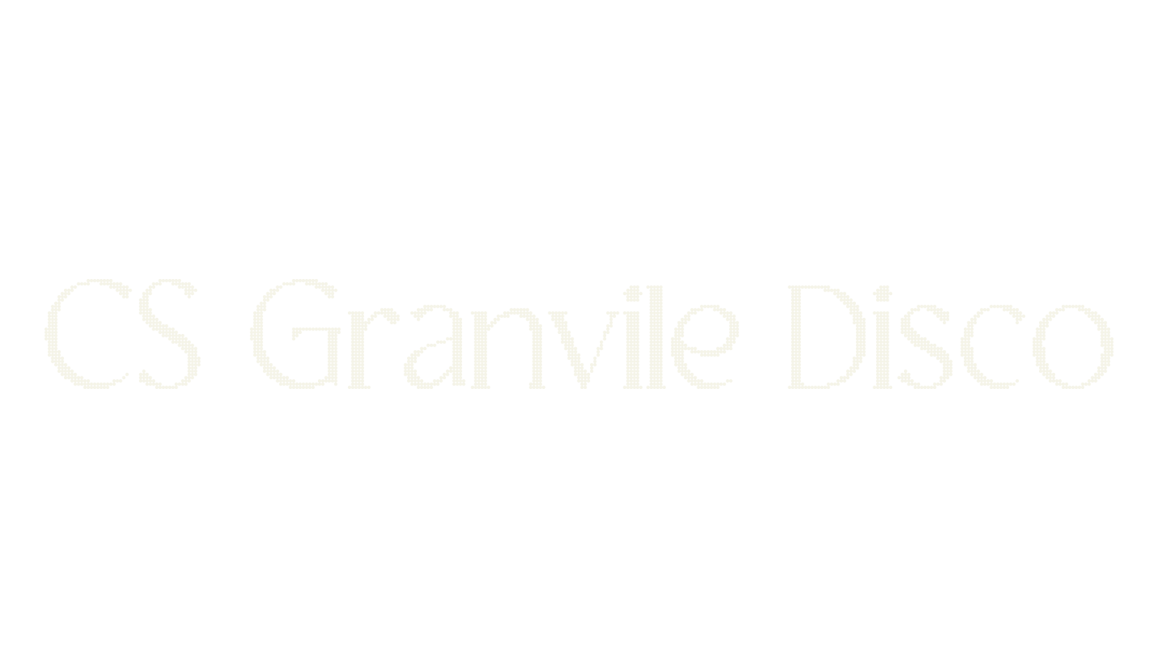 CS Granvile Disco, display market font preview