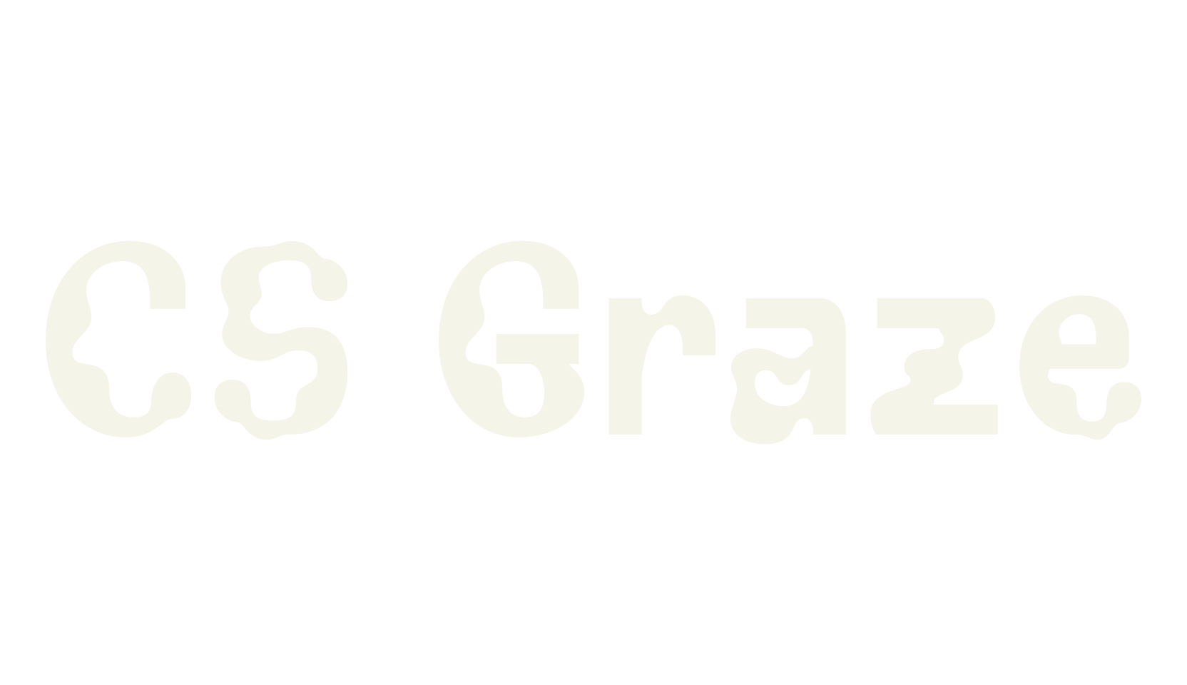 CS Graze, funky font preview
