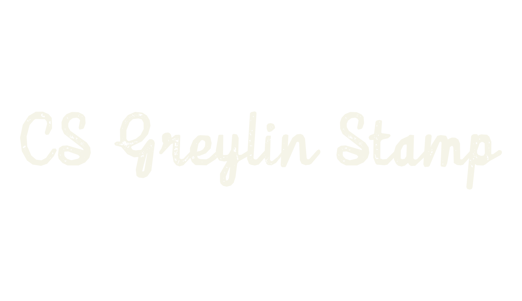 CS Greylin Stamp, fashion script font preview