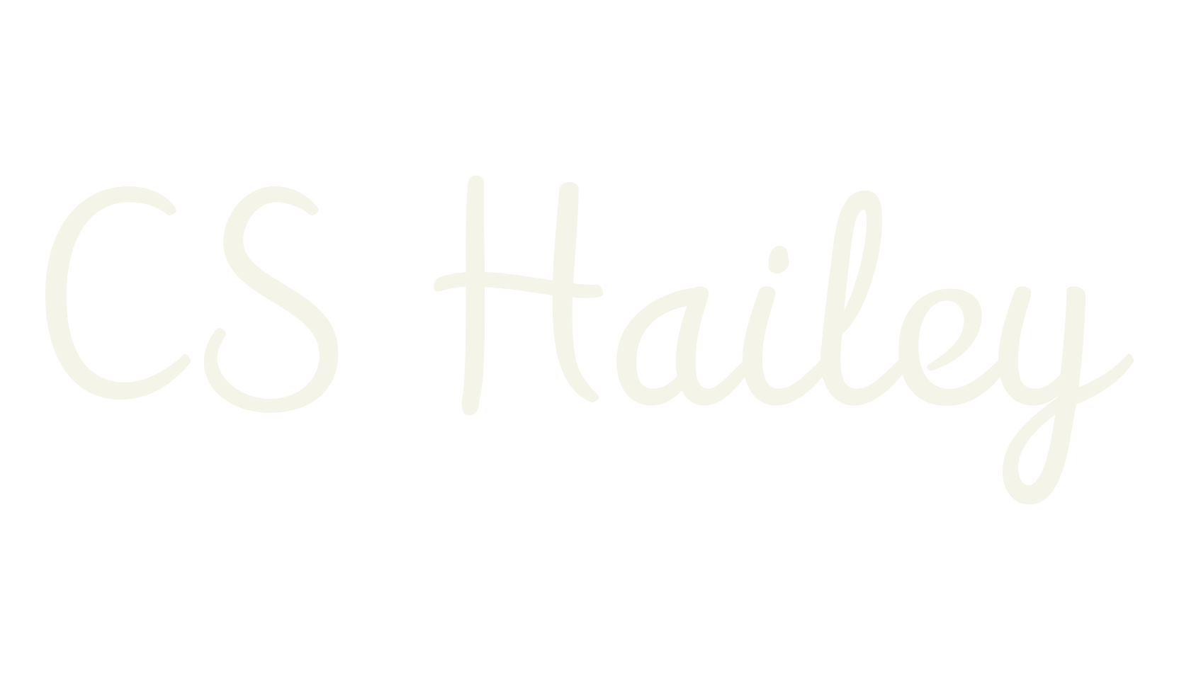CS Hailey, script font preview