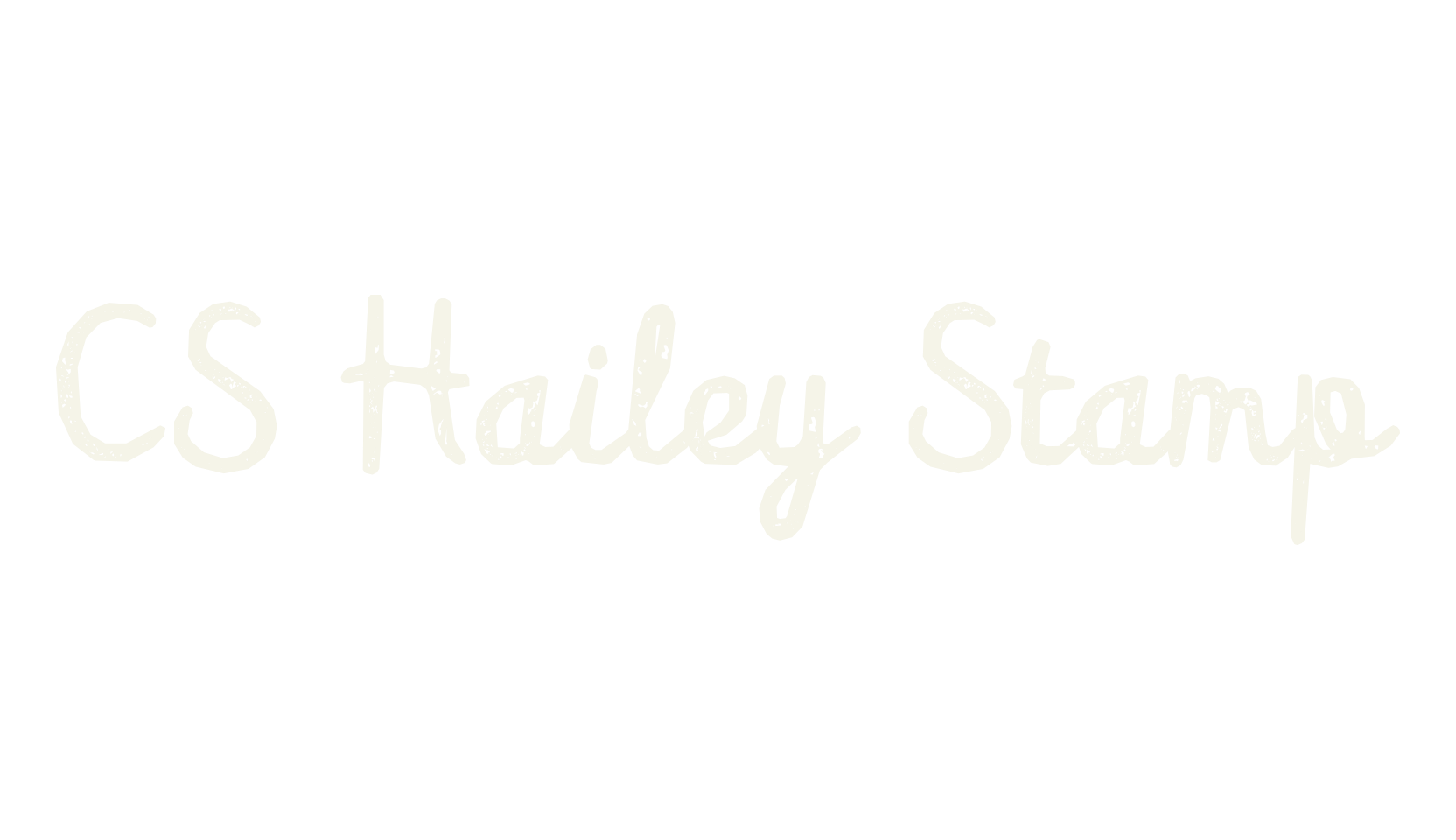 CS Hailey Stamp, fashion script font preview