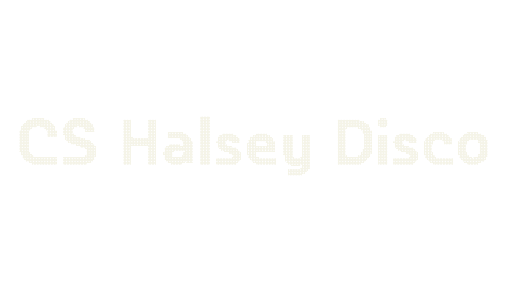 CS Halsey Disco, display market font preview