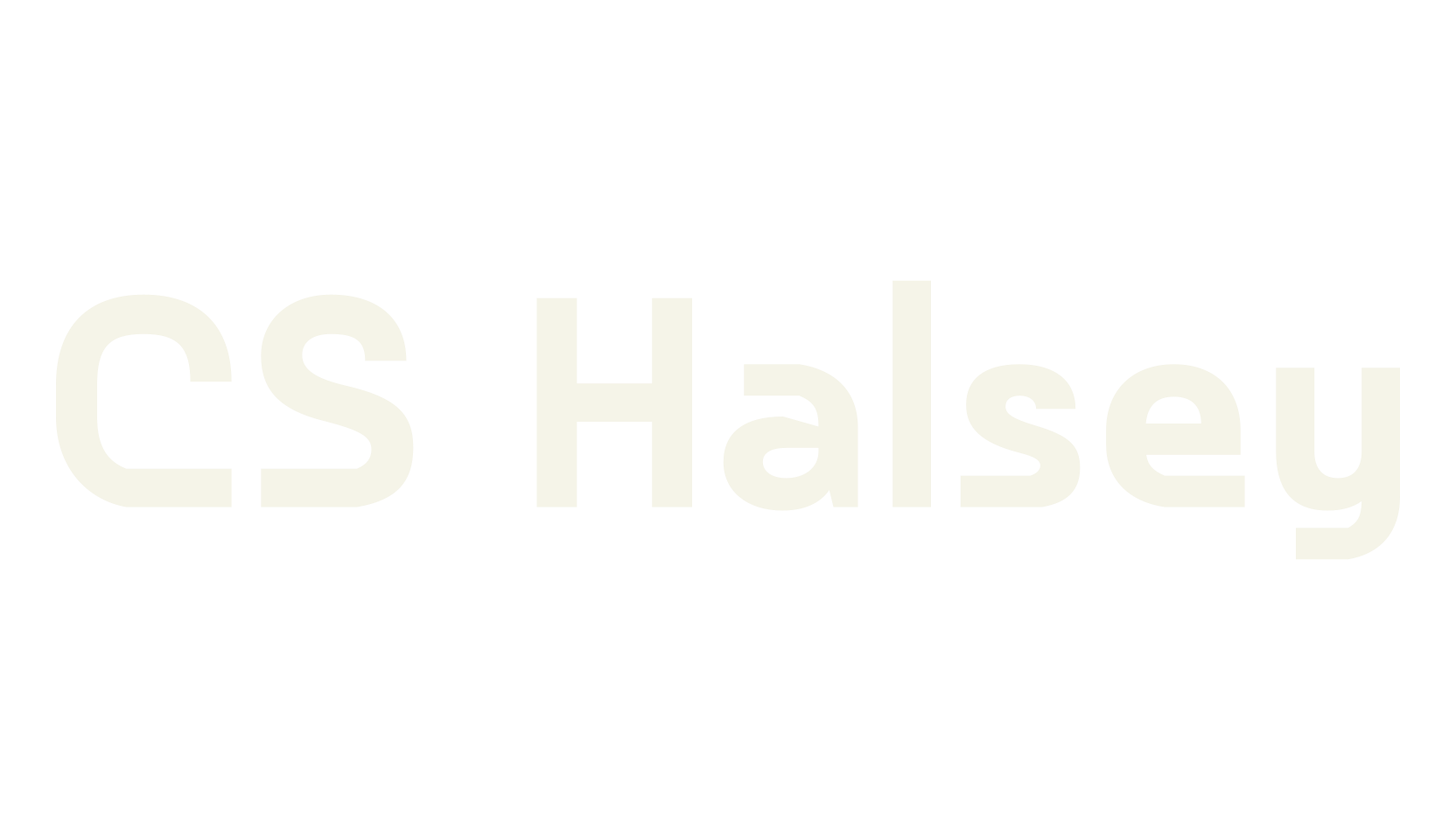 CS Halsey, readable font preview