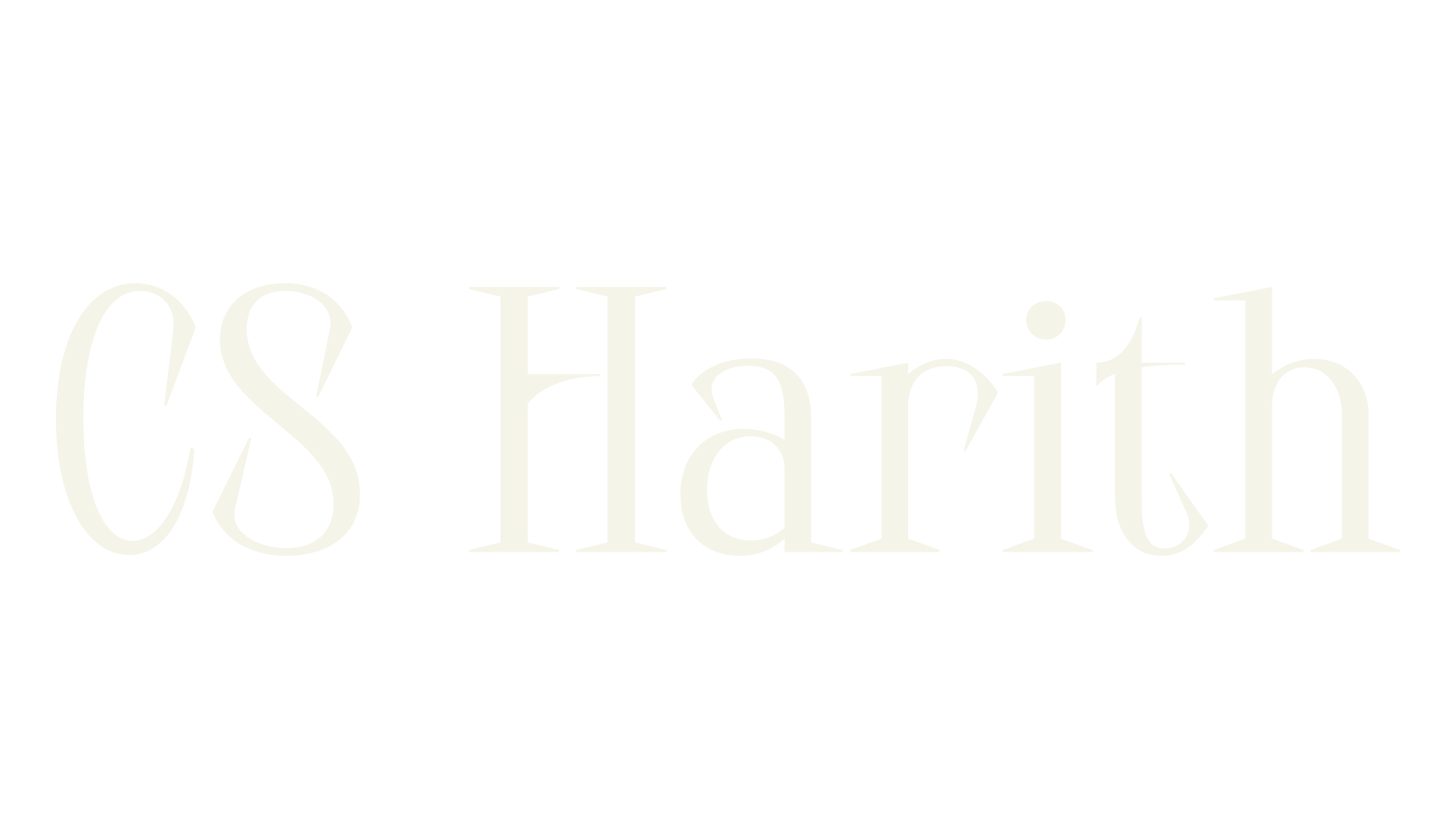 CS Harith, serif font preview