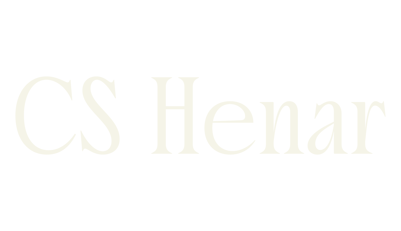 CS Henar, elegant font preview