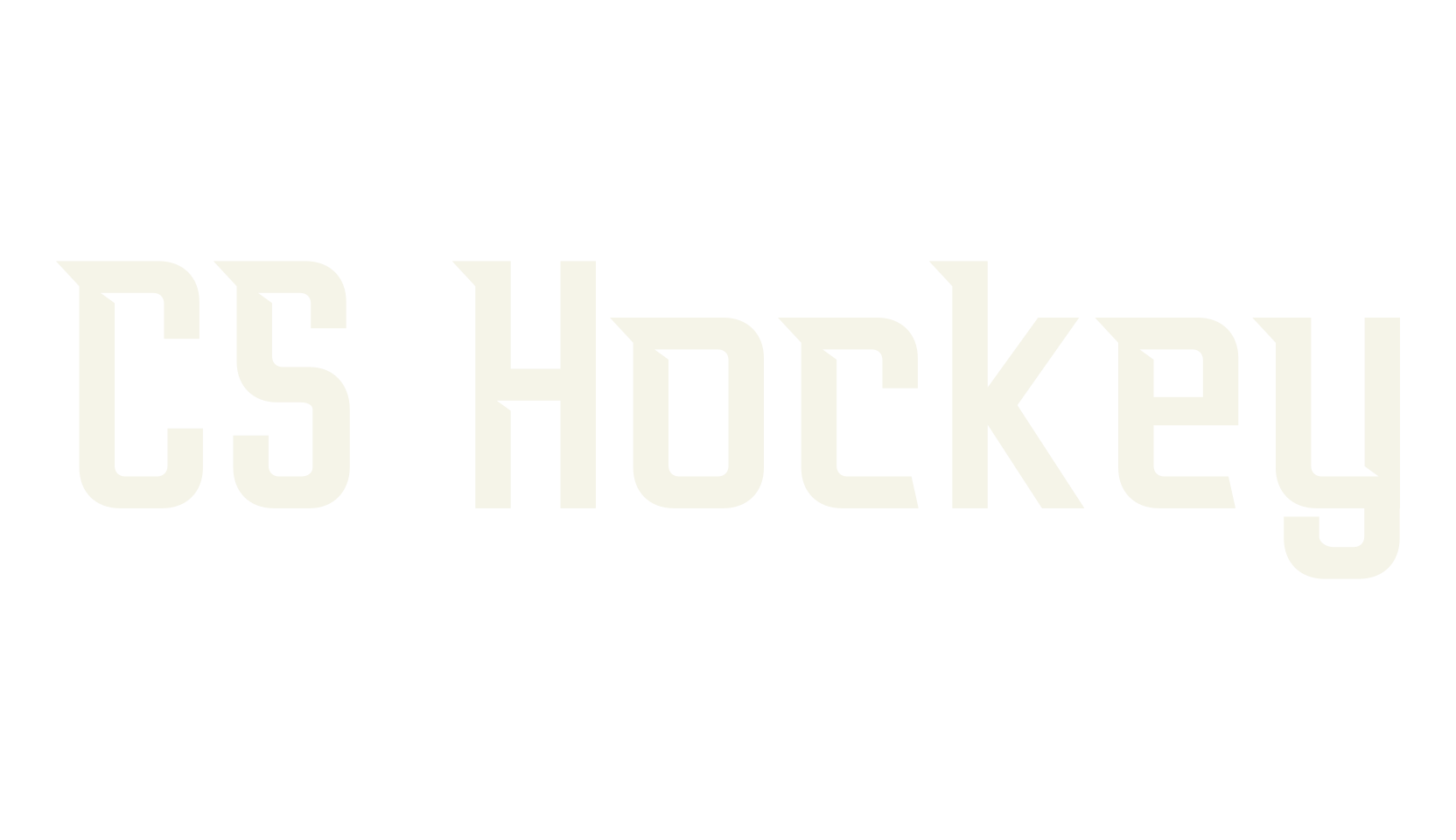 CS Hockey, cyberpunk font preview