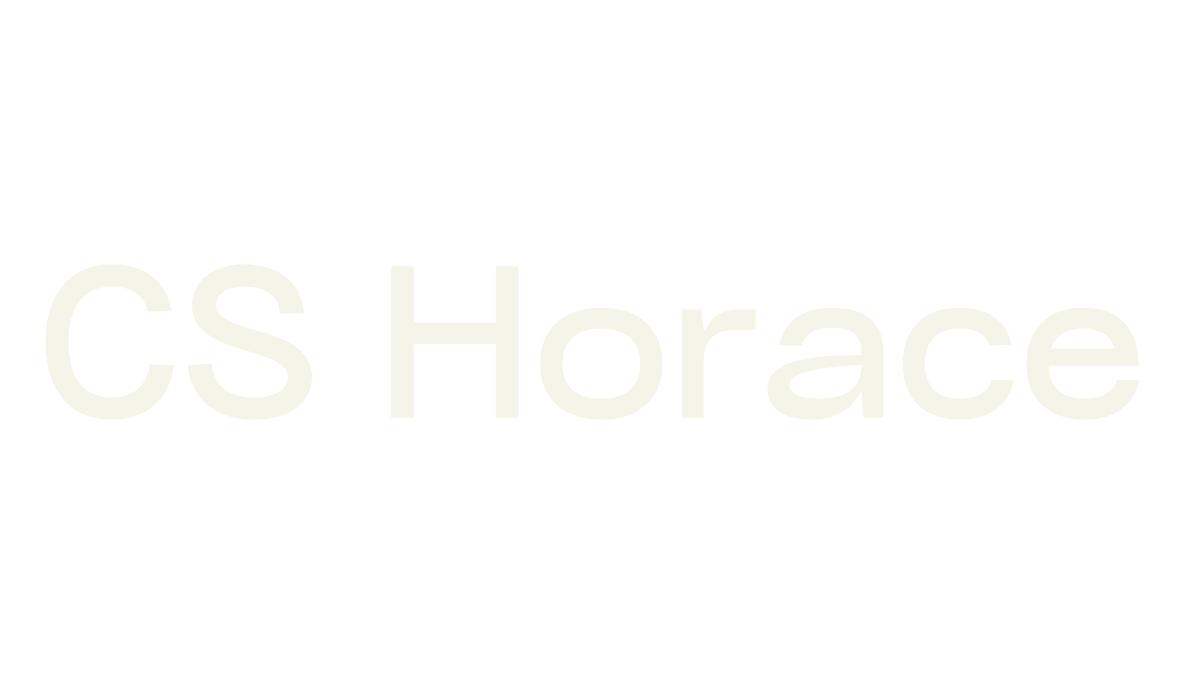 CS Horace, corporate font preview