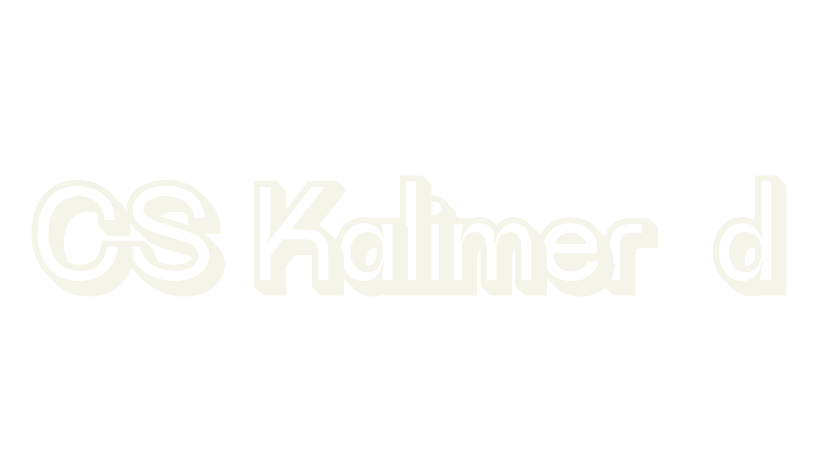 CS Kalimer 3d, 3d font preview
