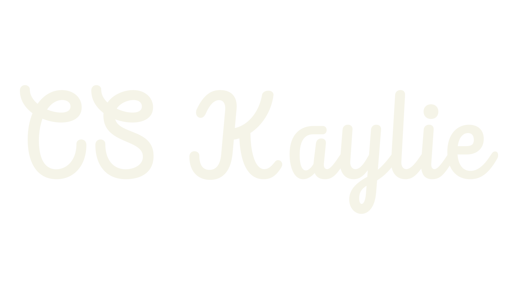CS Kaylie, fun font preview