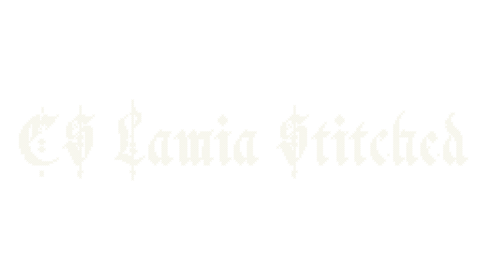 CS Lamia Stitched, fantasy font preview