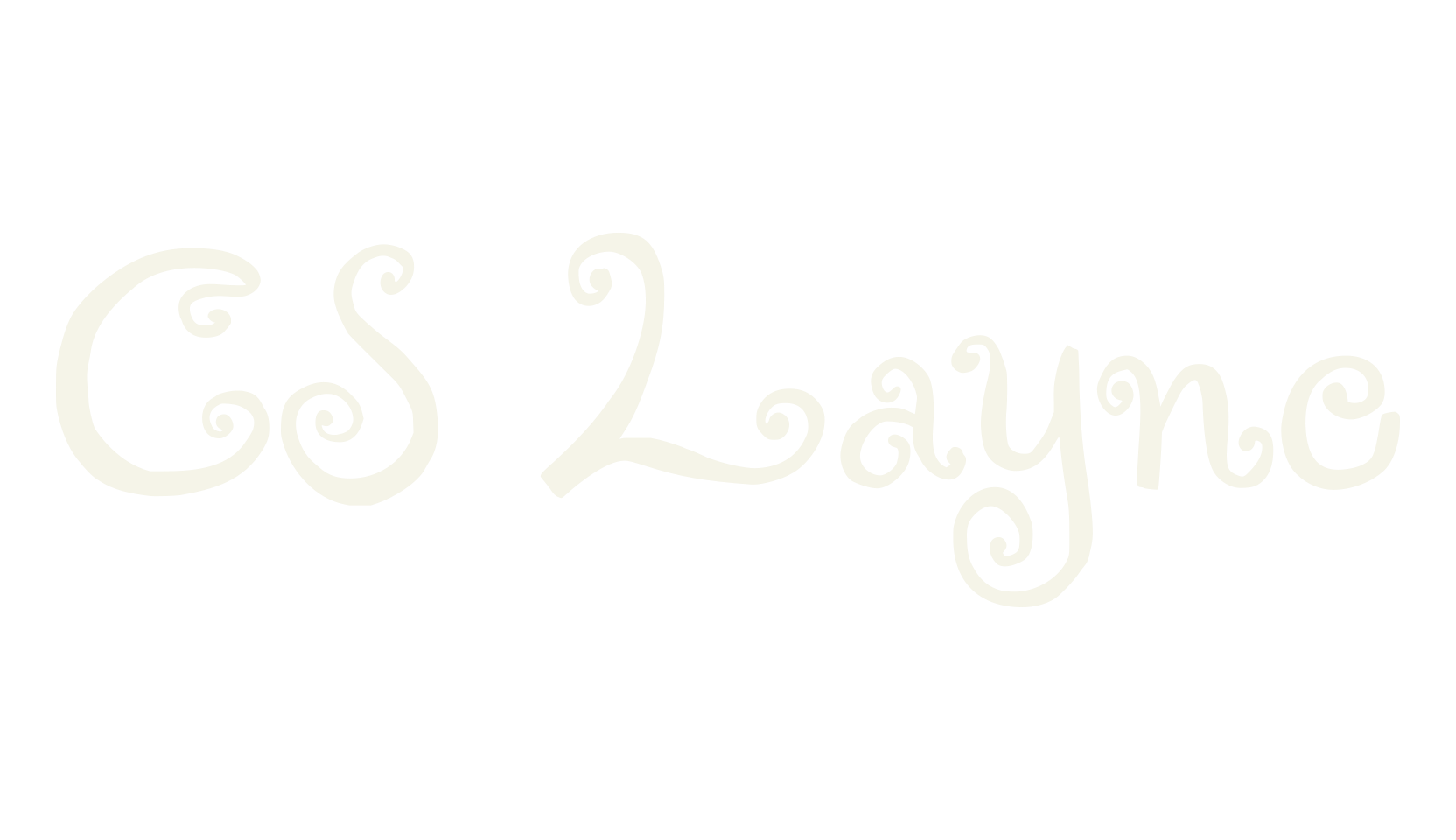 CS Layne, fancy font preview