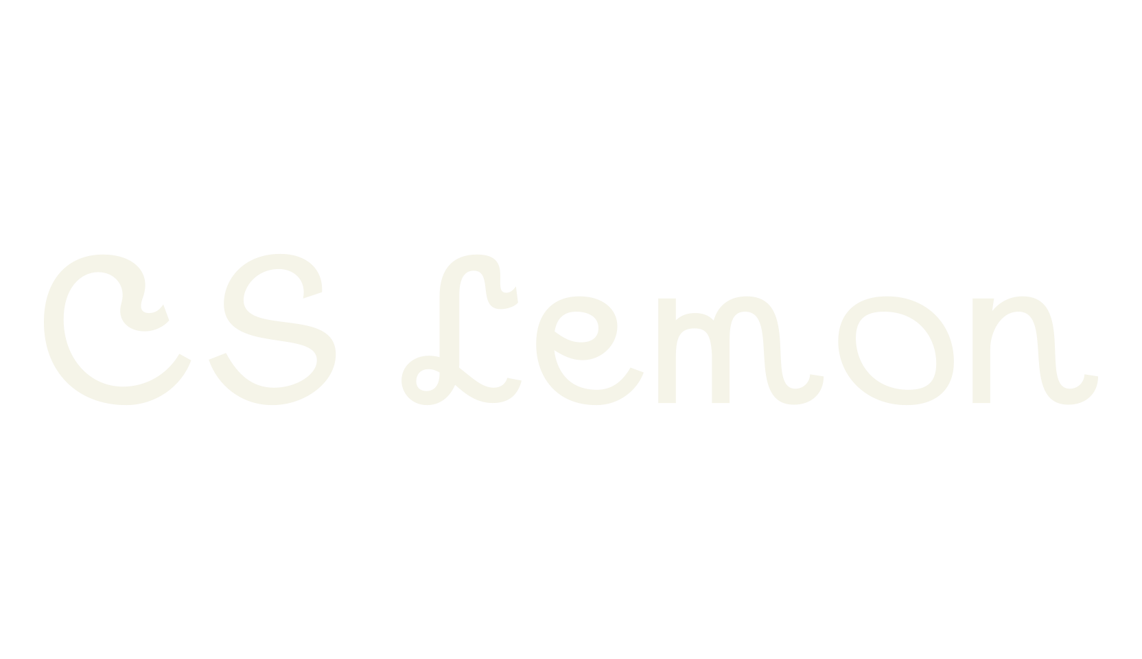 CS Lemon, whimsical font preview