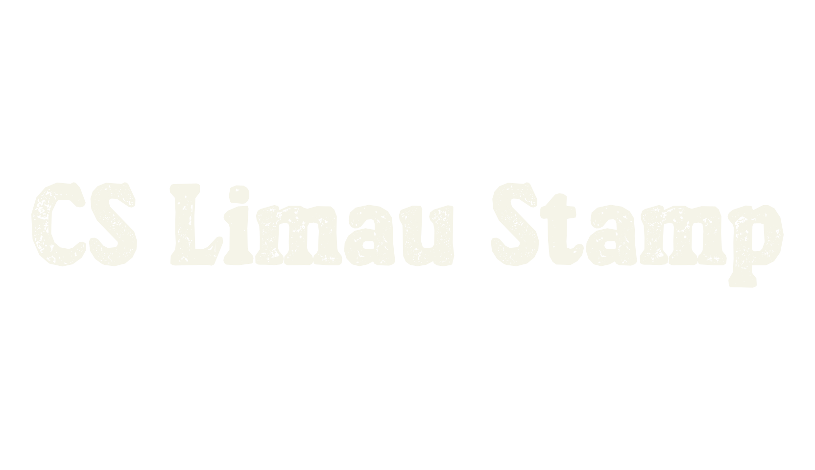 CS Limau Stamp, serif font preview