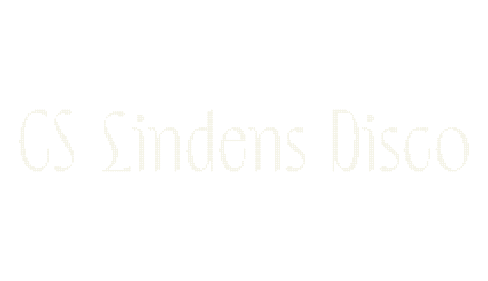 CS Lindens Disco, display market font preview