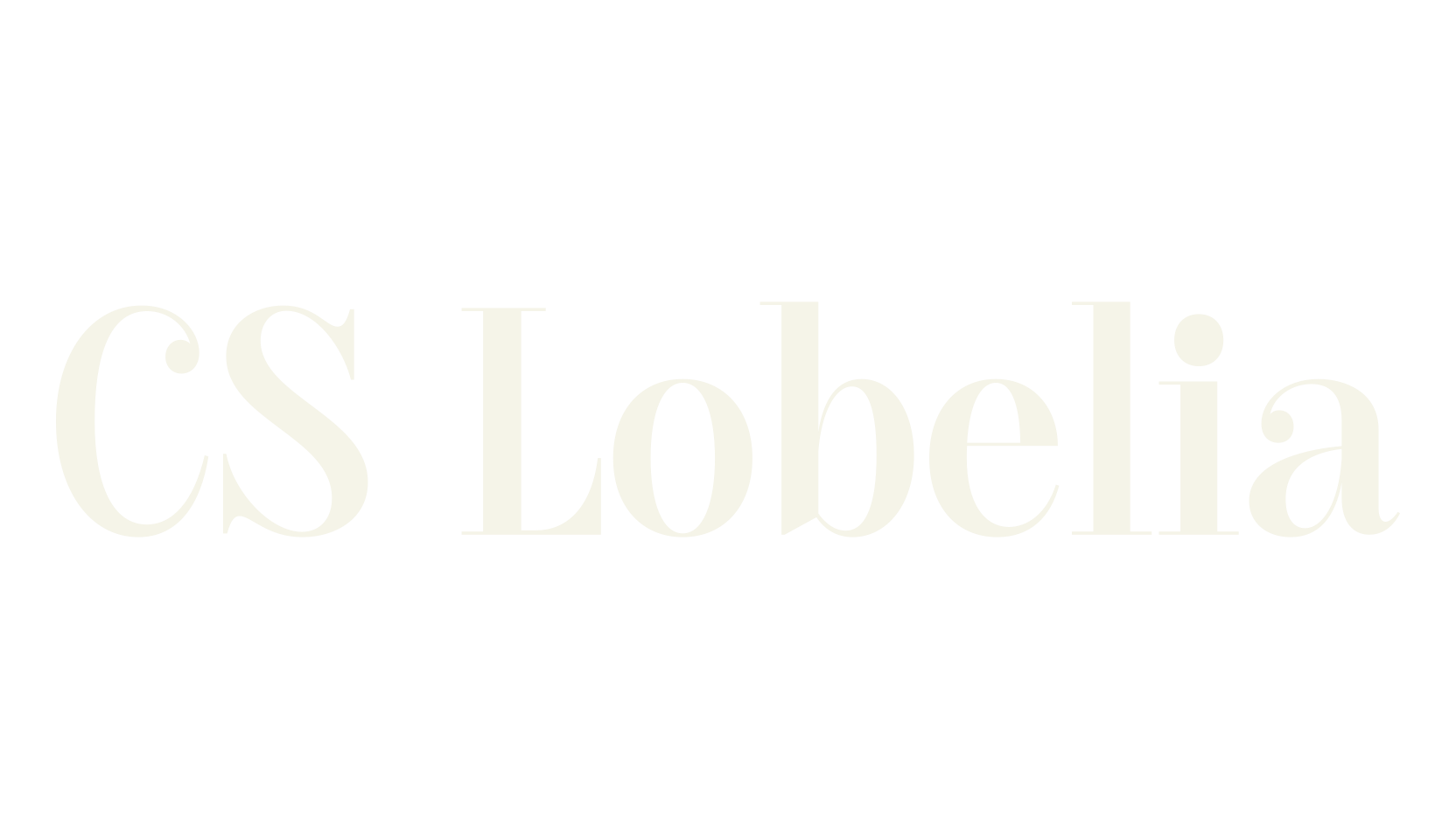 CS Lobelia, title font preview