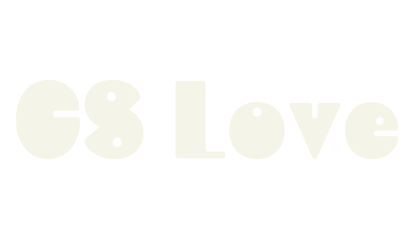 CS Love, cute font preview