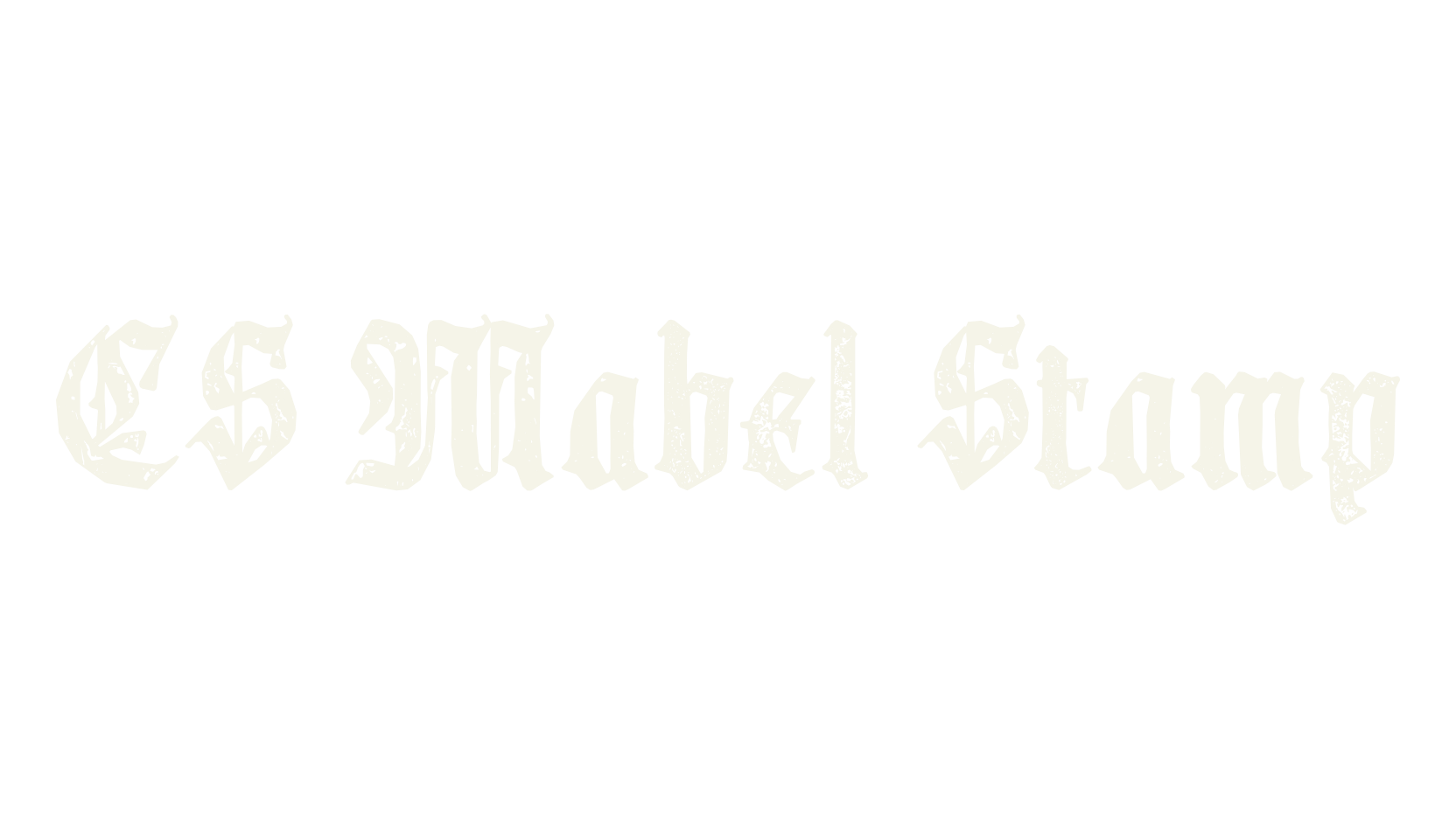 CS Mabel Stamp, fantasy font preview