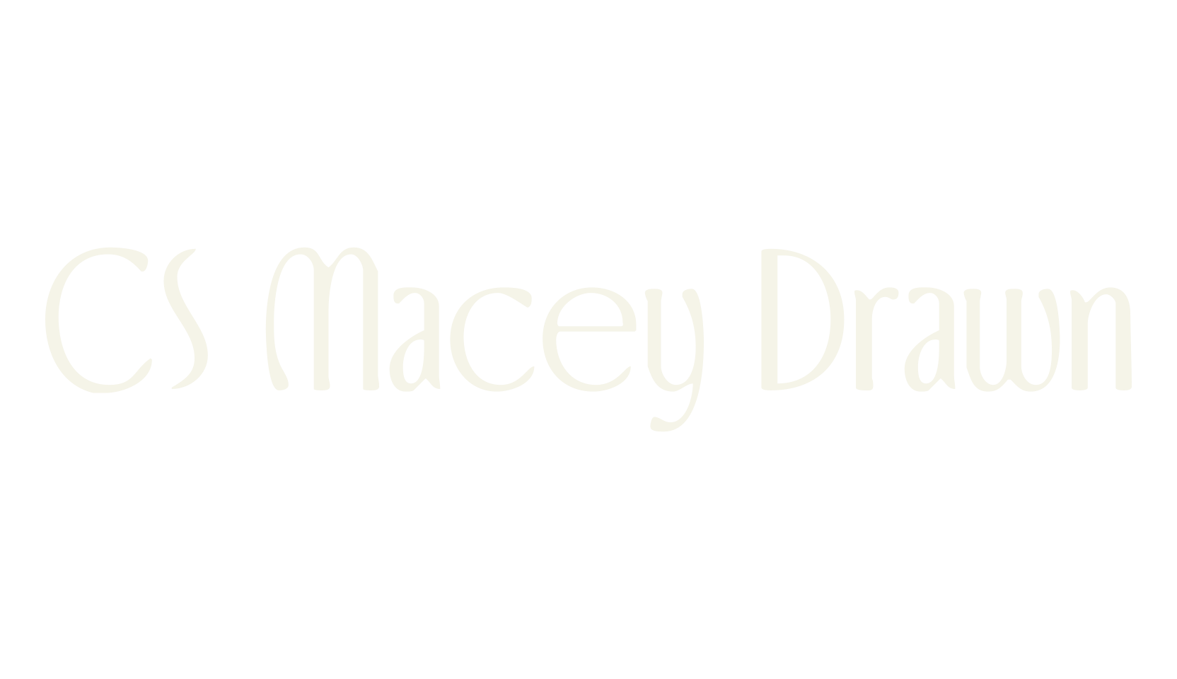 CS Macey Drawn, display market font preview