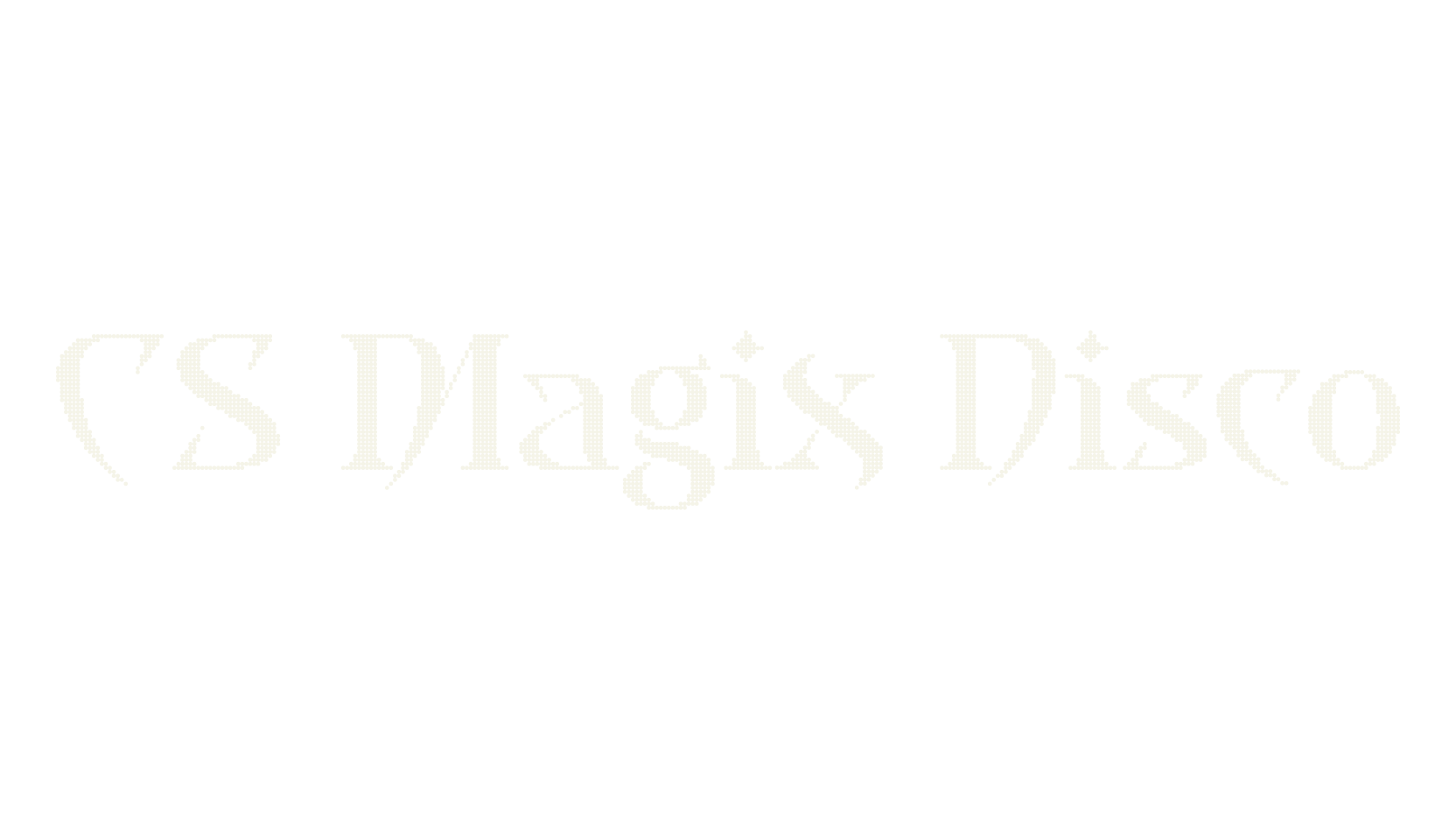CS Magix Disco, display market font preview