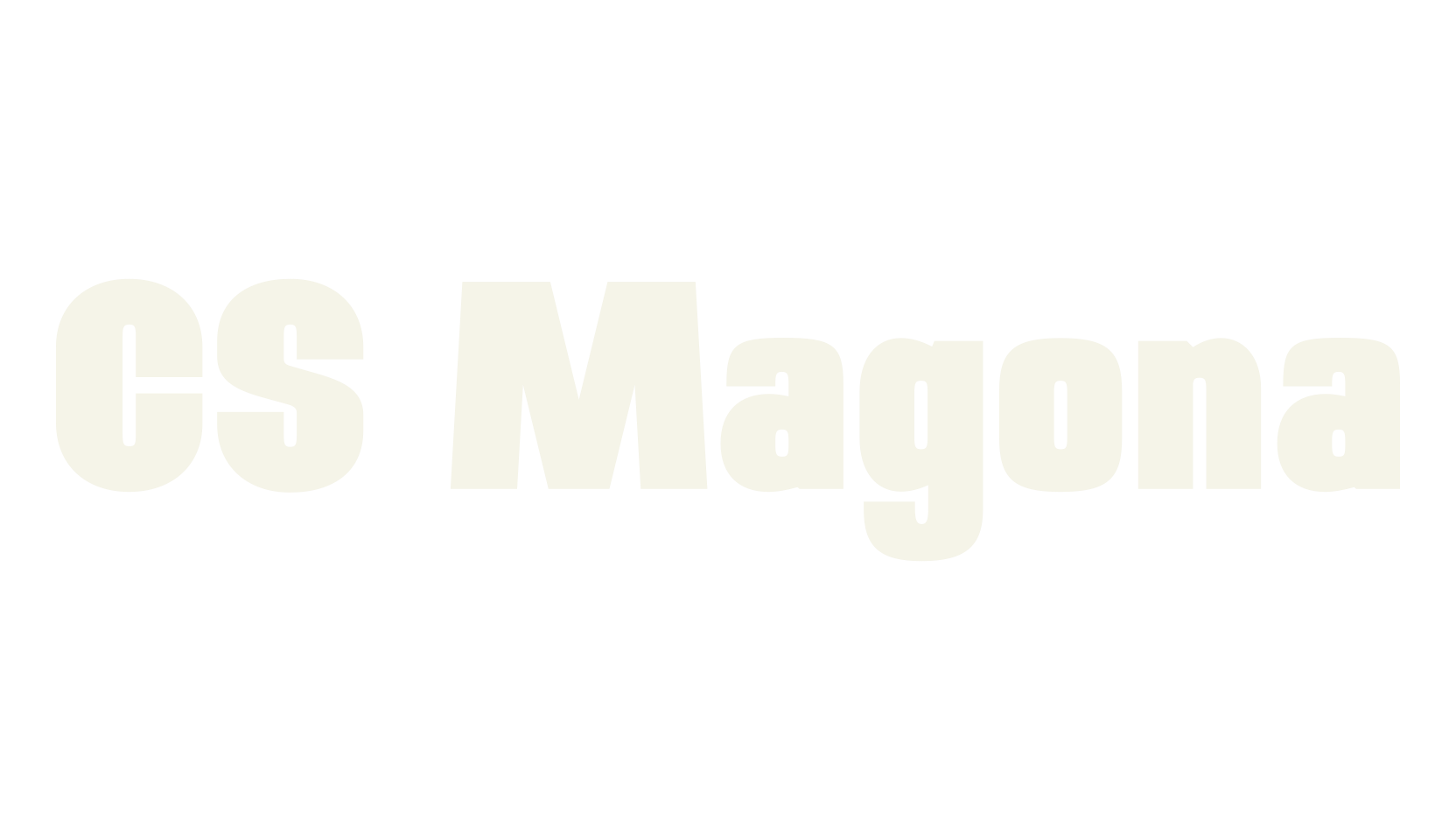 CS Magona, bold font preview