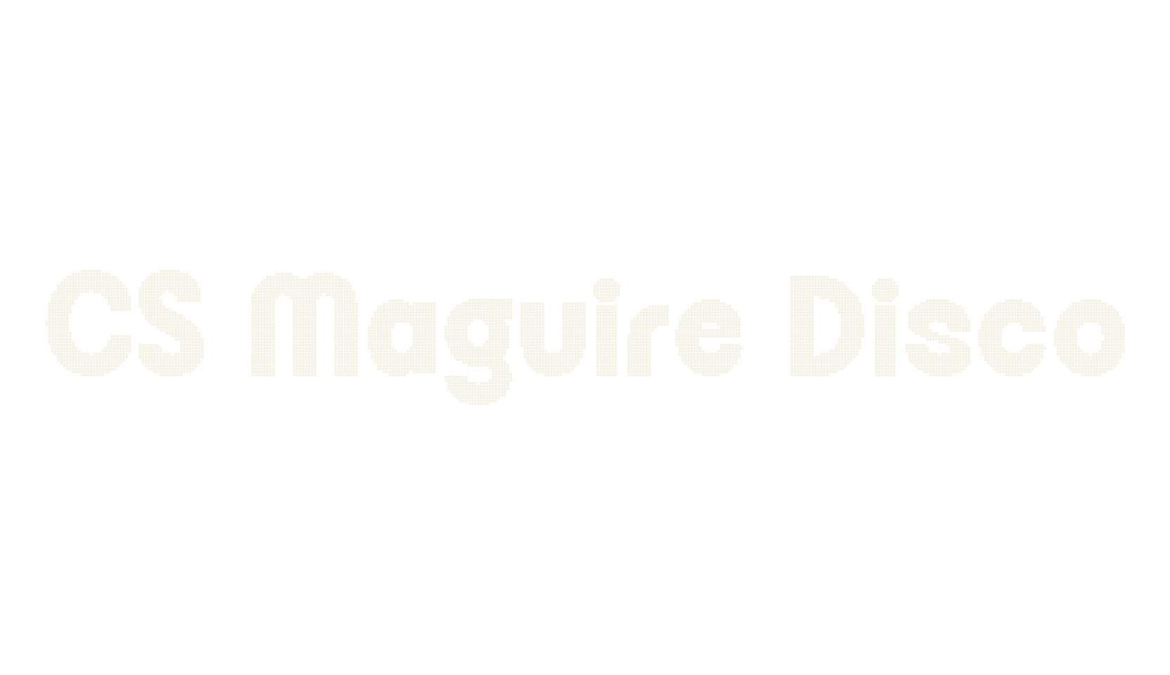 CS Maguire Disco, display market font preview