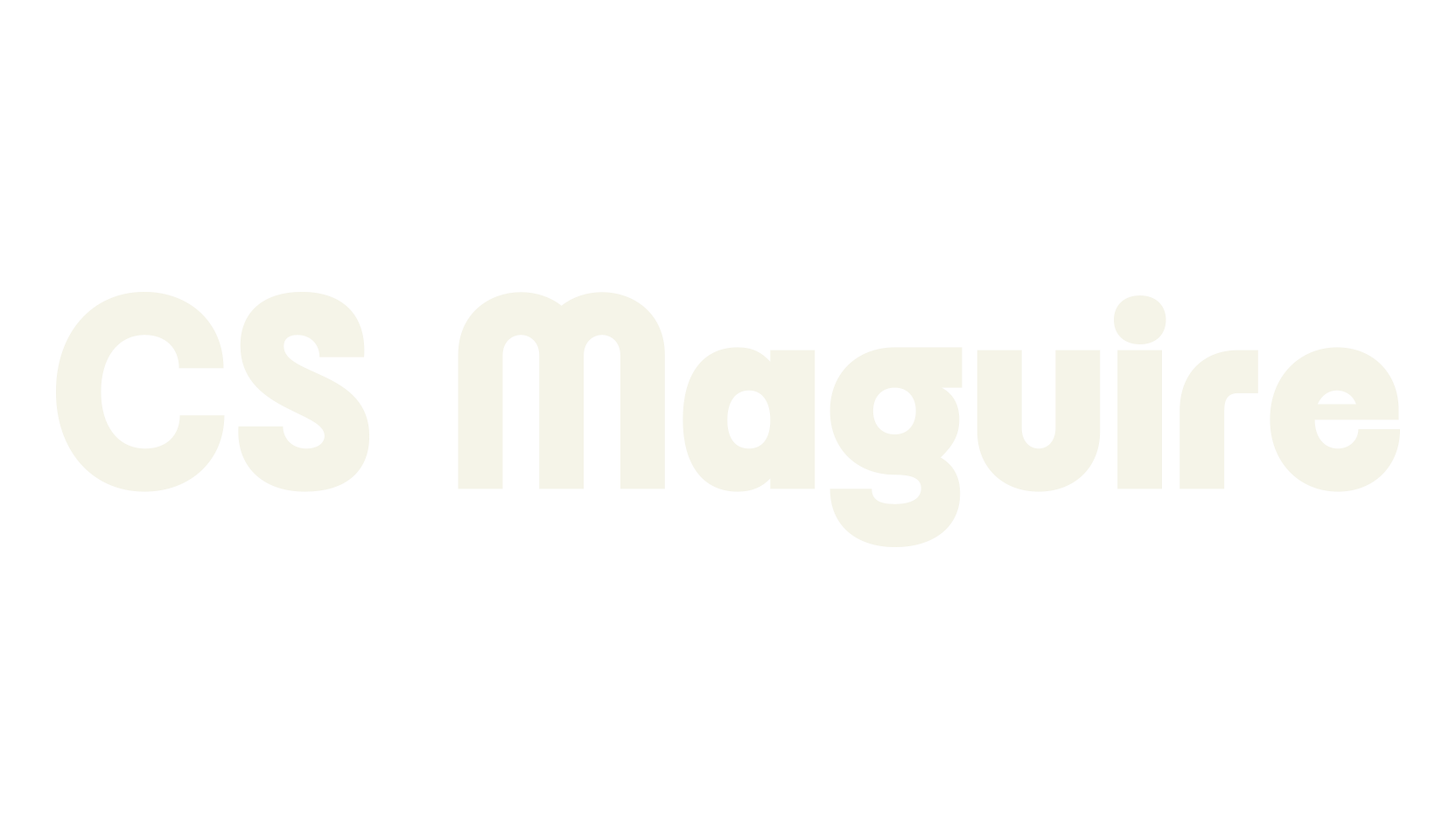 CS Maguire, business font preview