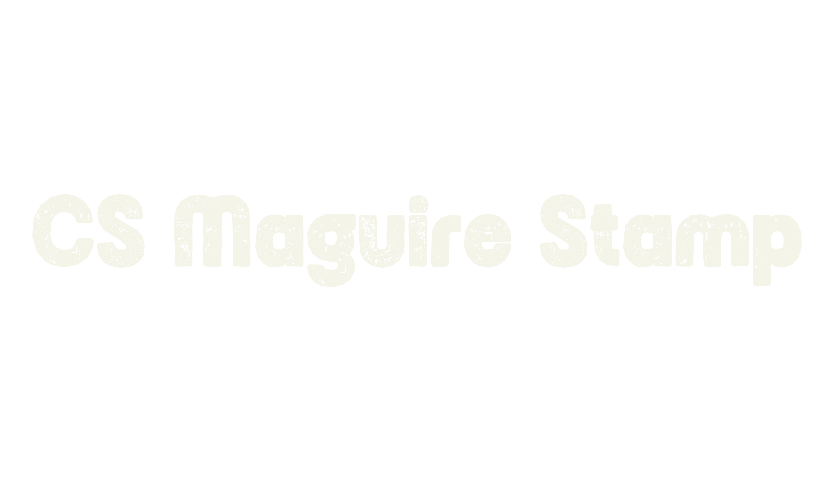 CS Maguire Stamp, sans font preview