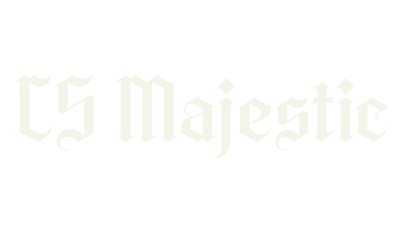 CS Majestic, medieval font preview