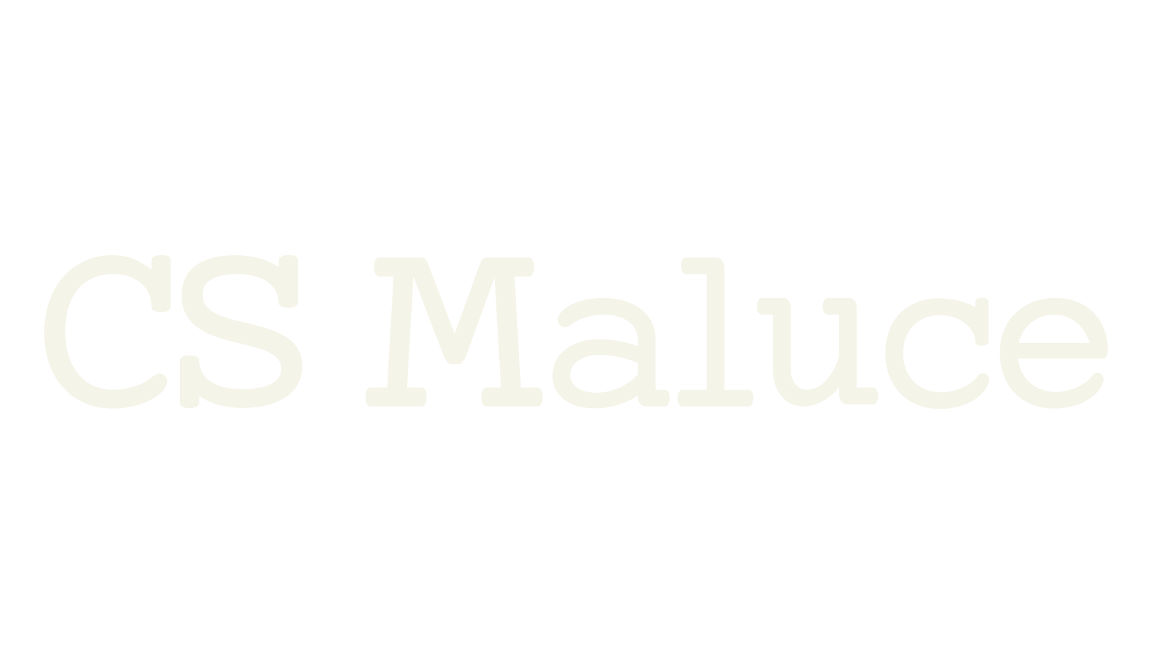 CS Maluce, serif font preview
