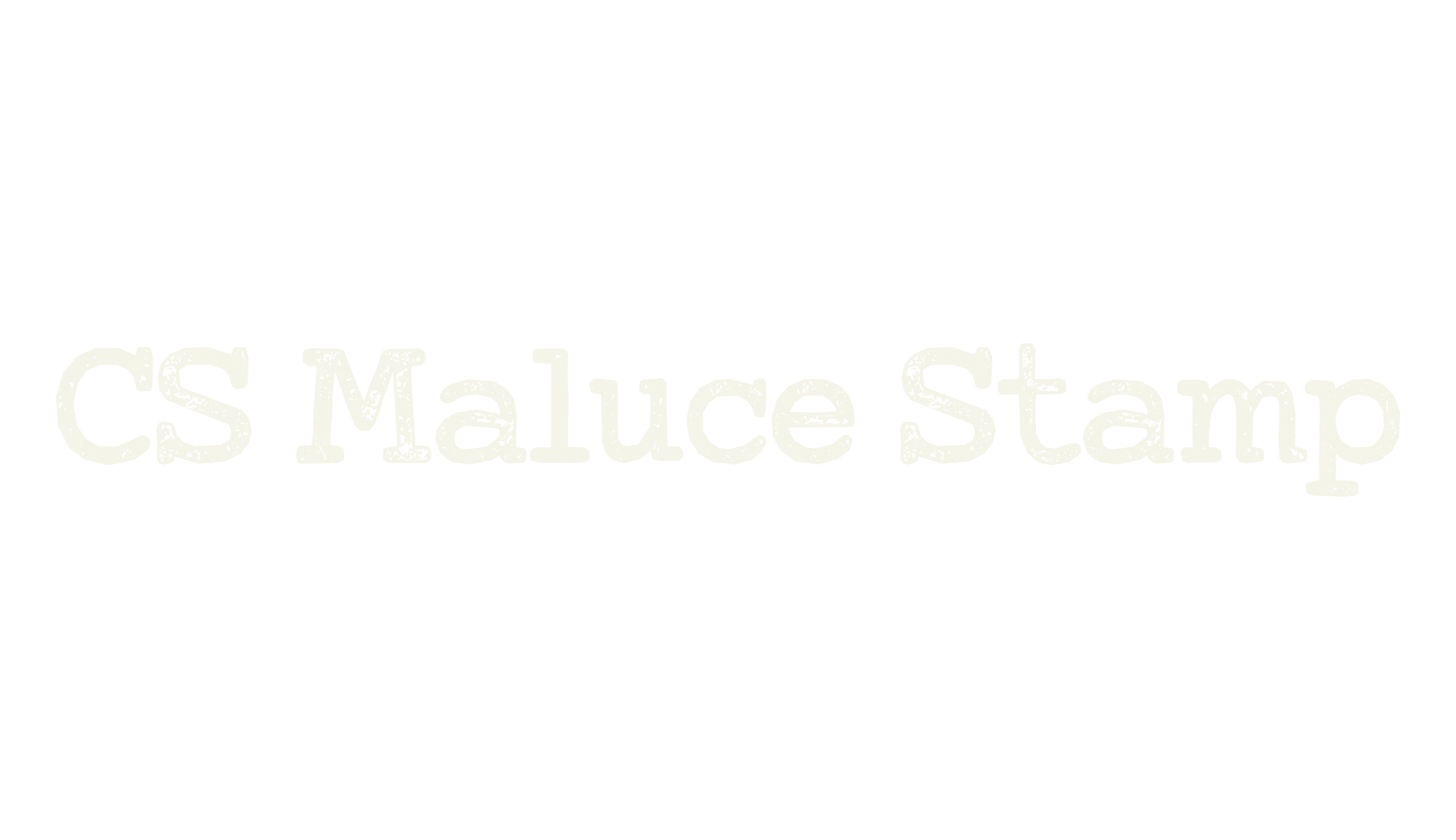 CS Maluce Stamp, serif font preview