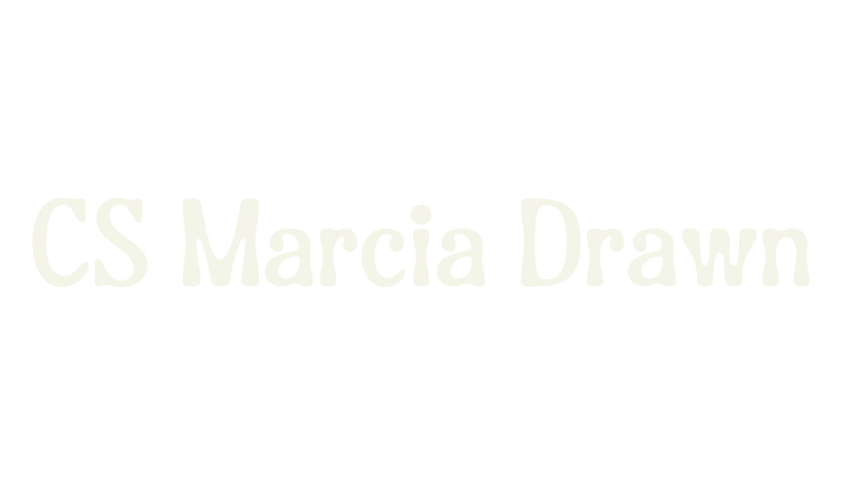 CS Marcia Drawn, display market font preview