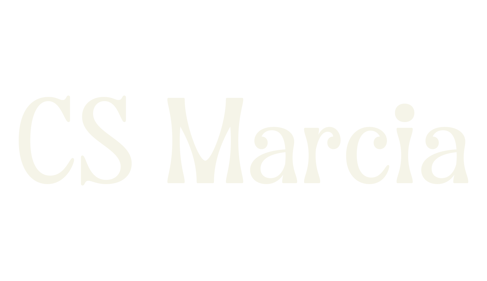 CS Marcia, elegant font preview