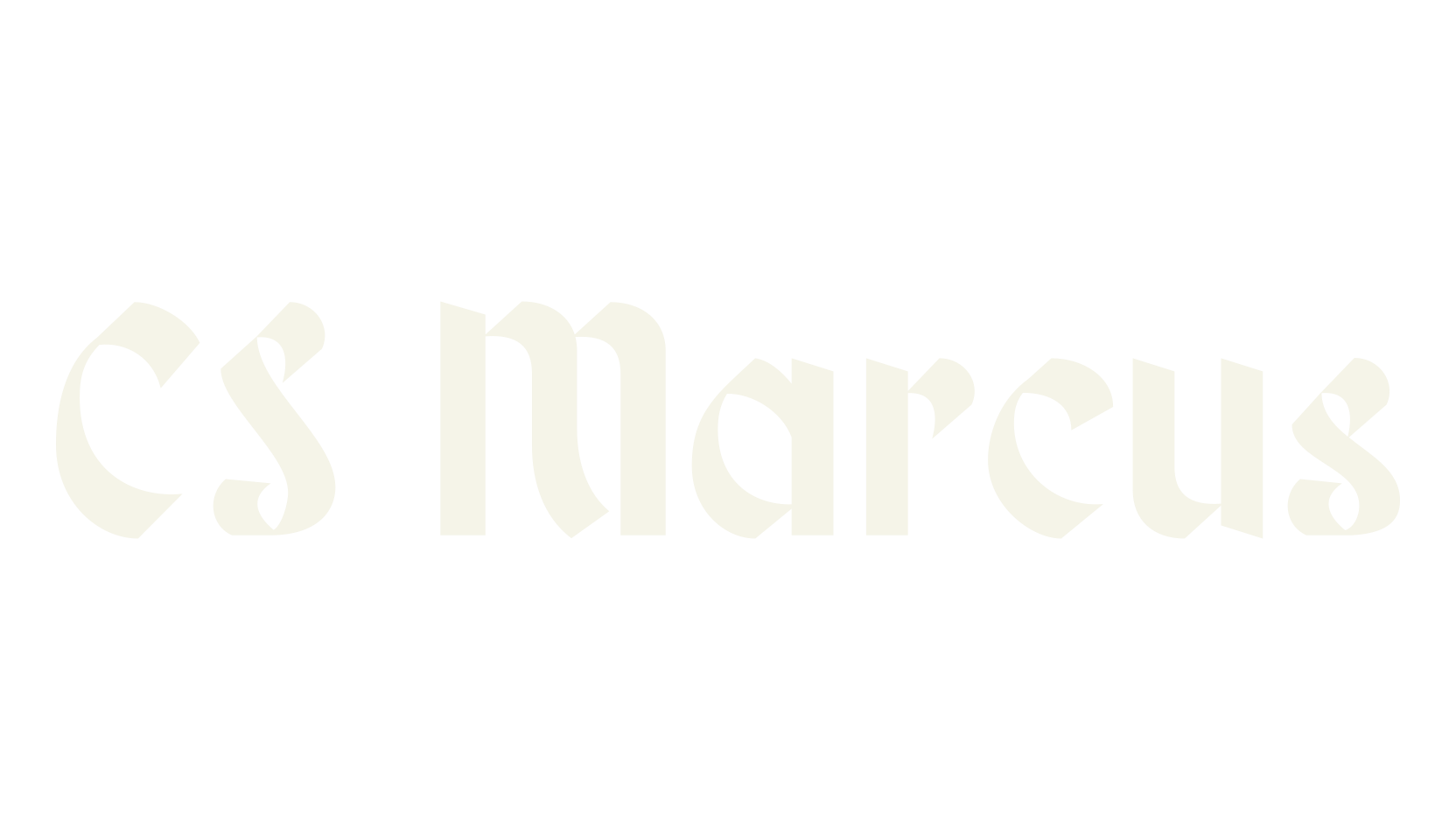 CS Marcus, blackletter font preview