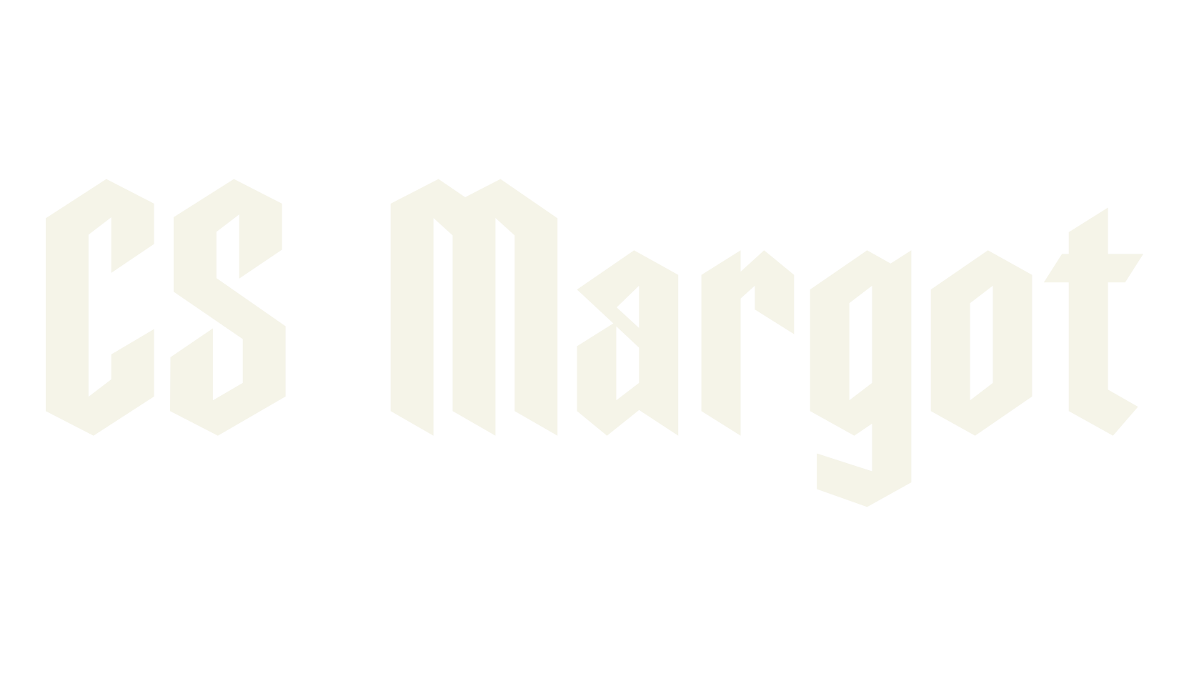 CS Margot, blackletter font preview