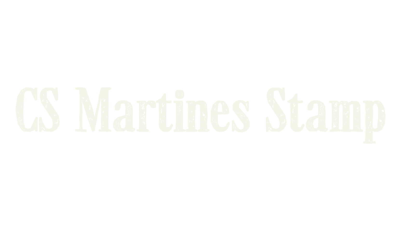 CS Martines Stamp, serif font preview