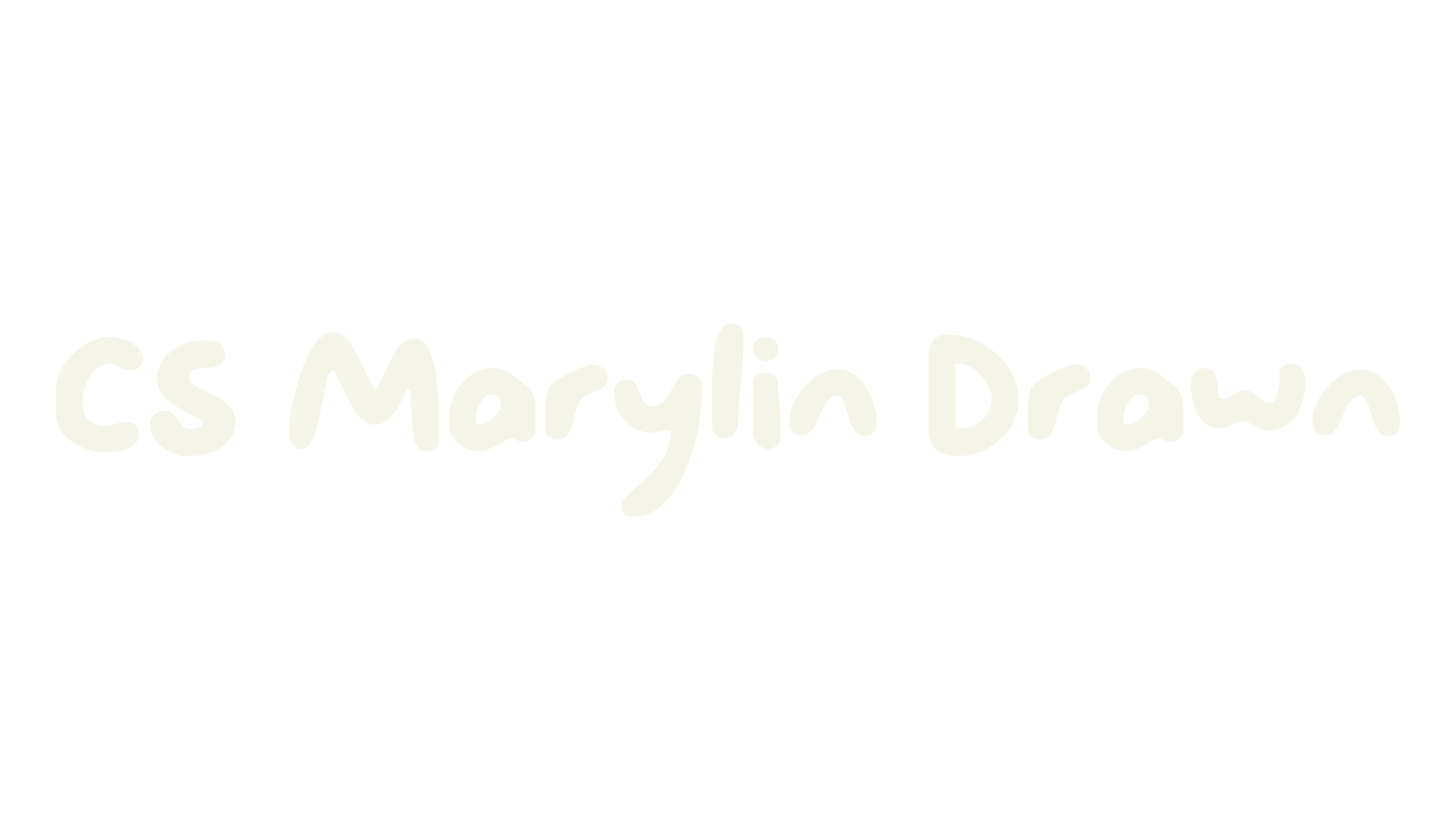 CS Marylin Drawn, display market font preview
