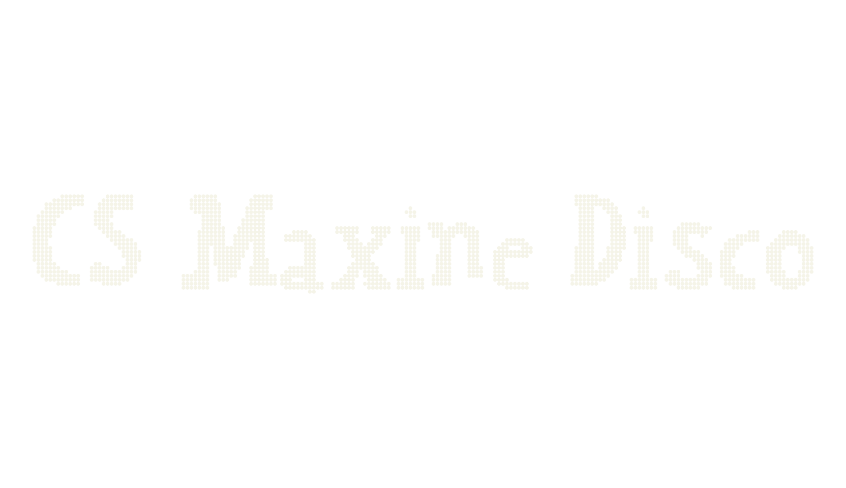 CS Maxine Disco, display market font preview