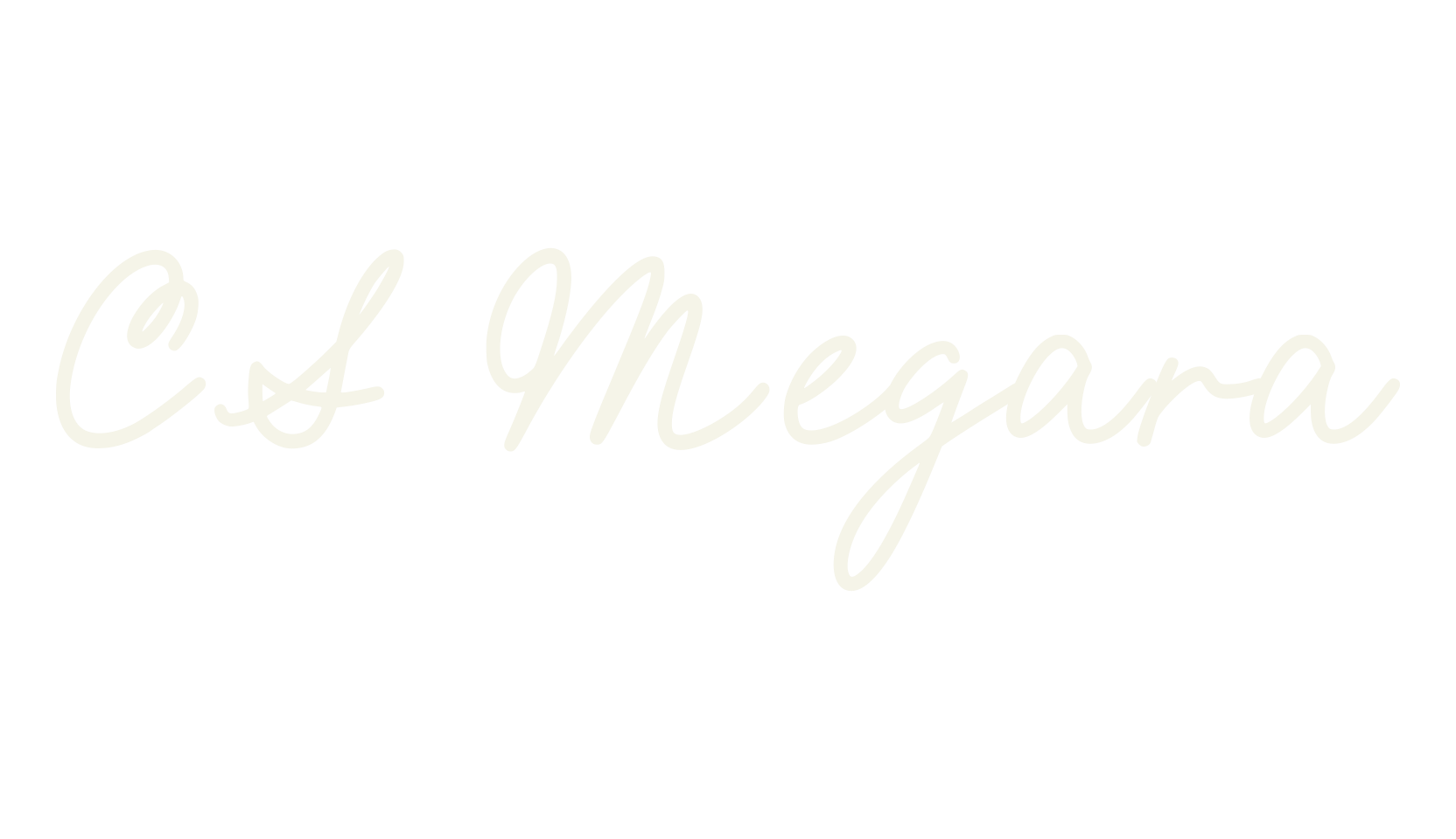CS Megara, cursive font preview