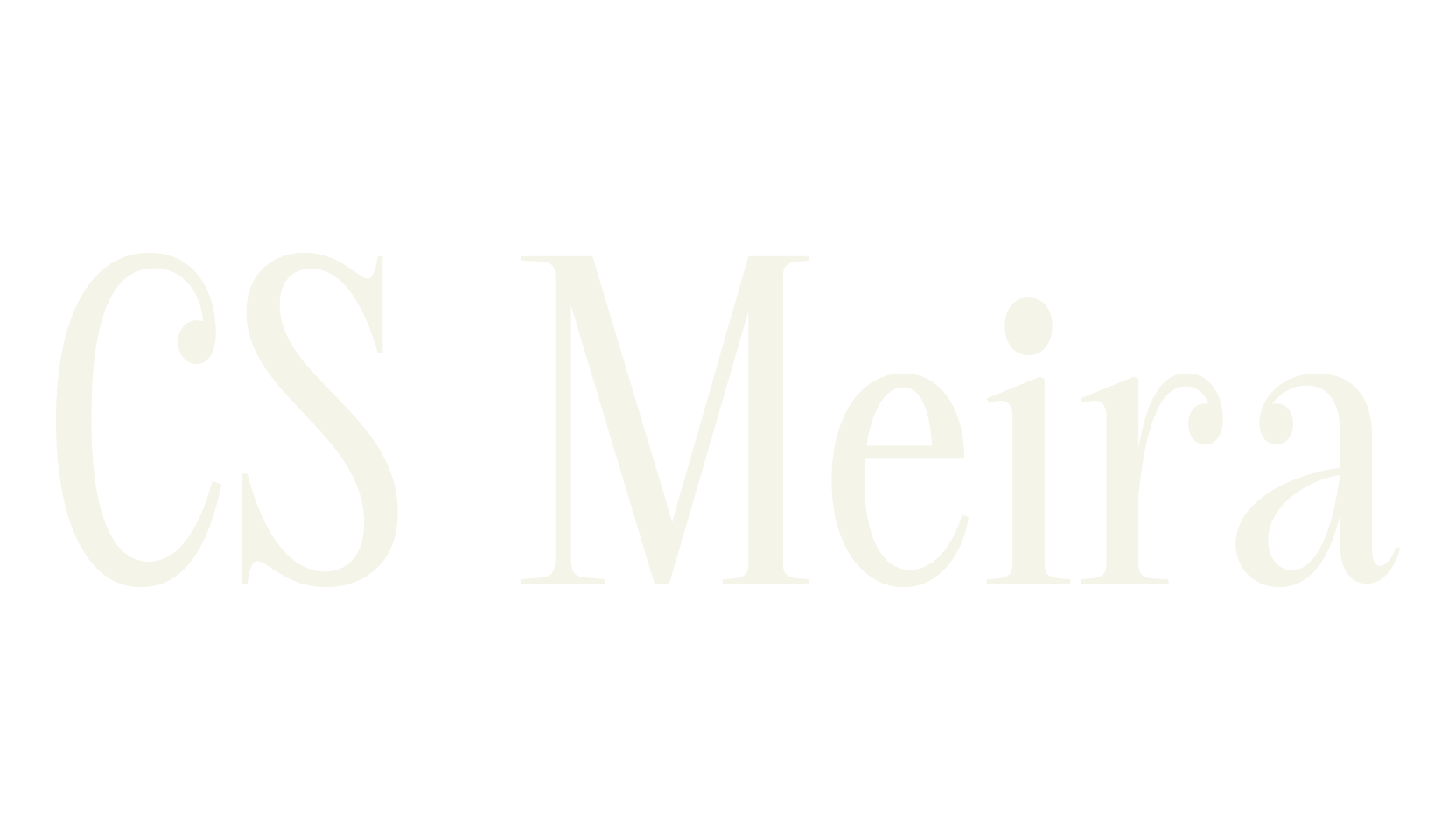 CS Meira, elegant font preview