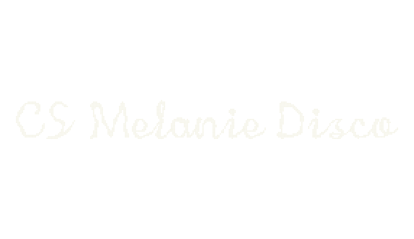 CS Melanie Disco, fashion script font preview