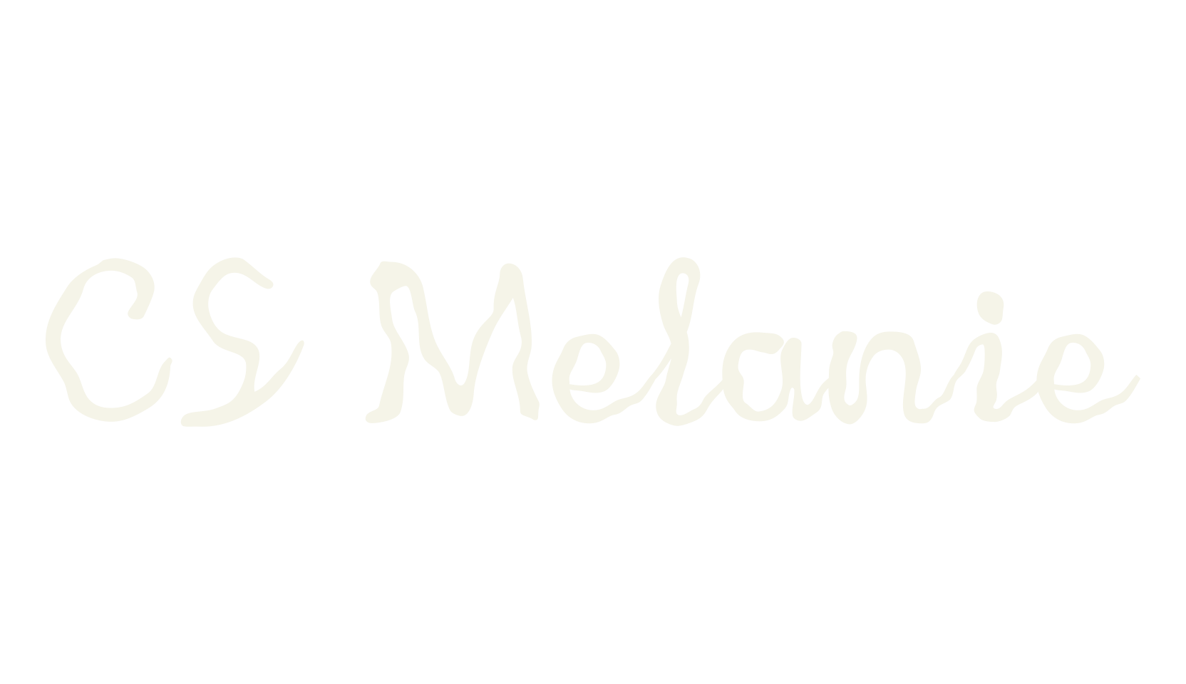 CS Melanie, cursive font preview