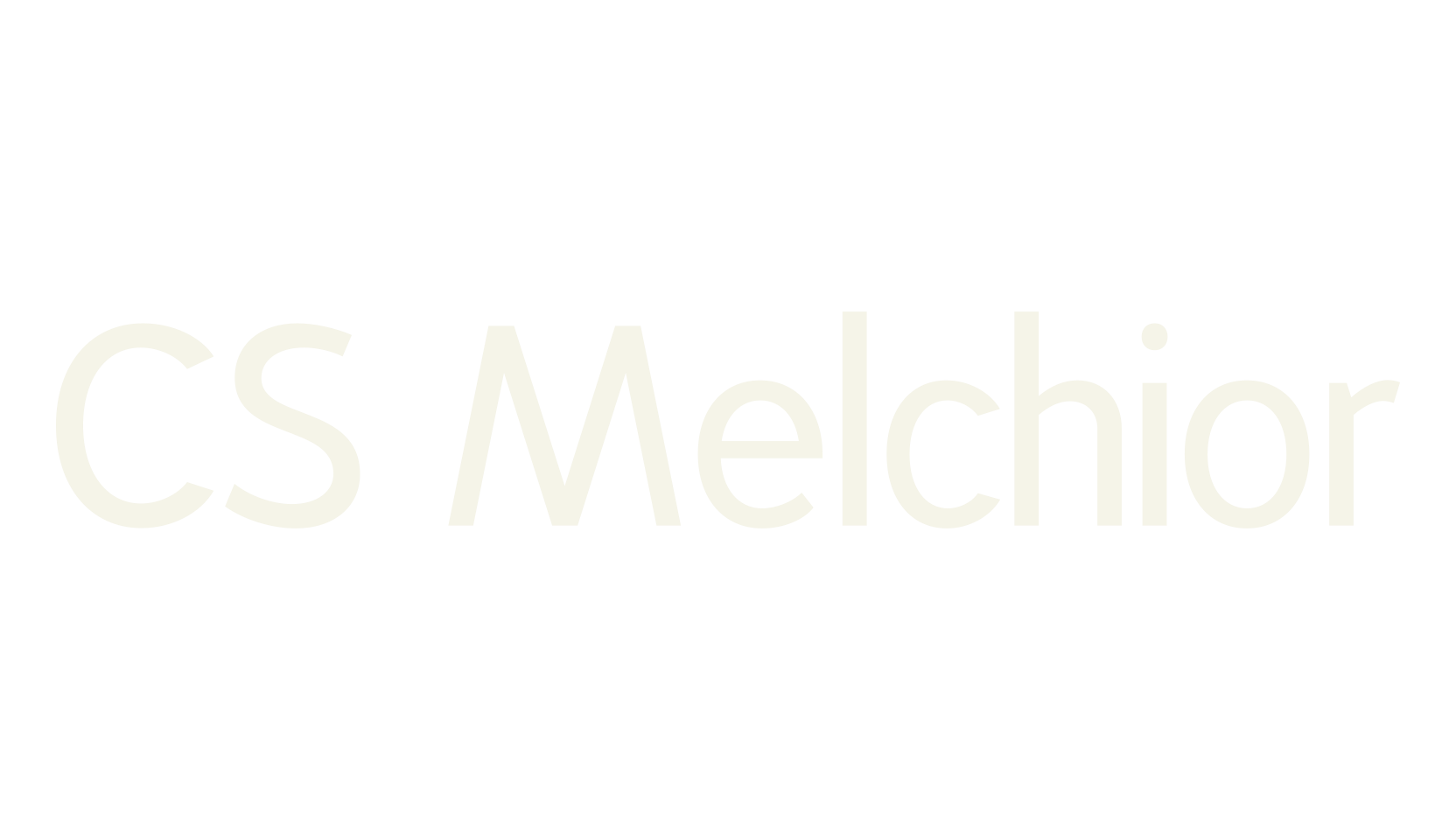 CS Melchior, poster font preview