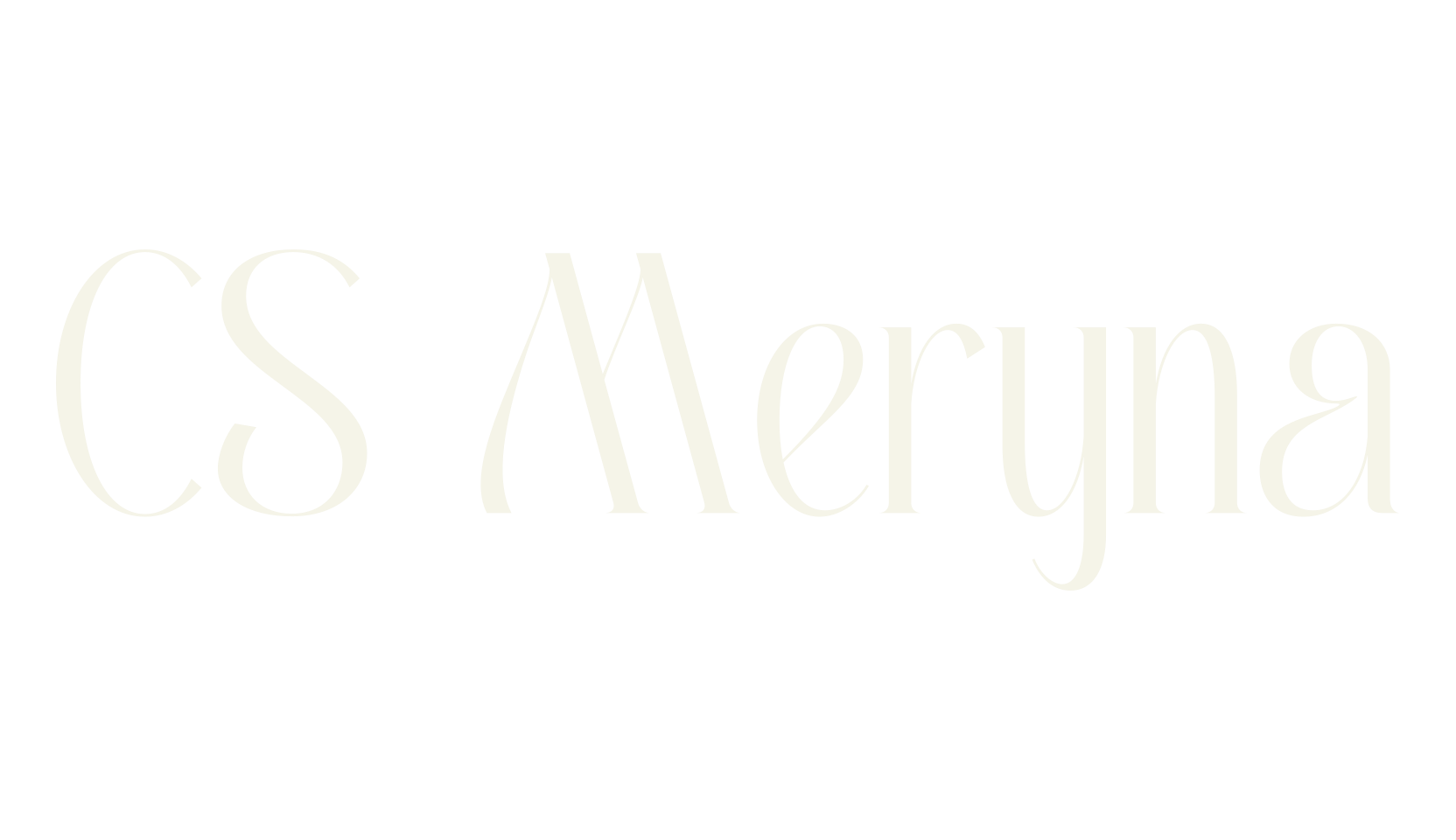 CS Meryna, serif font preview