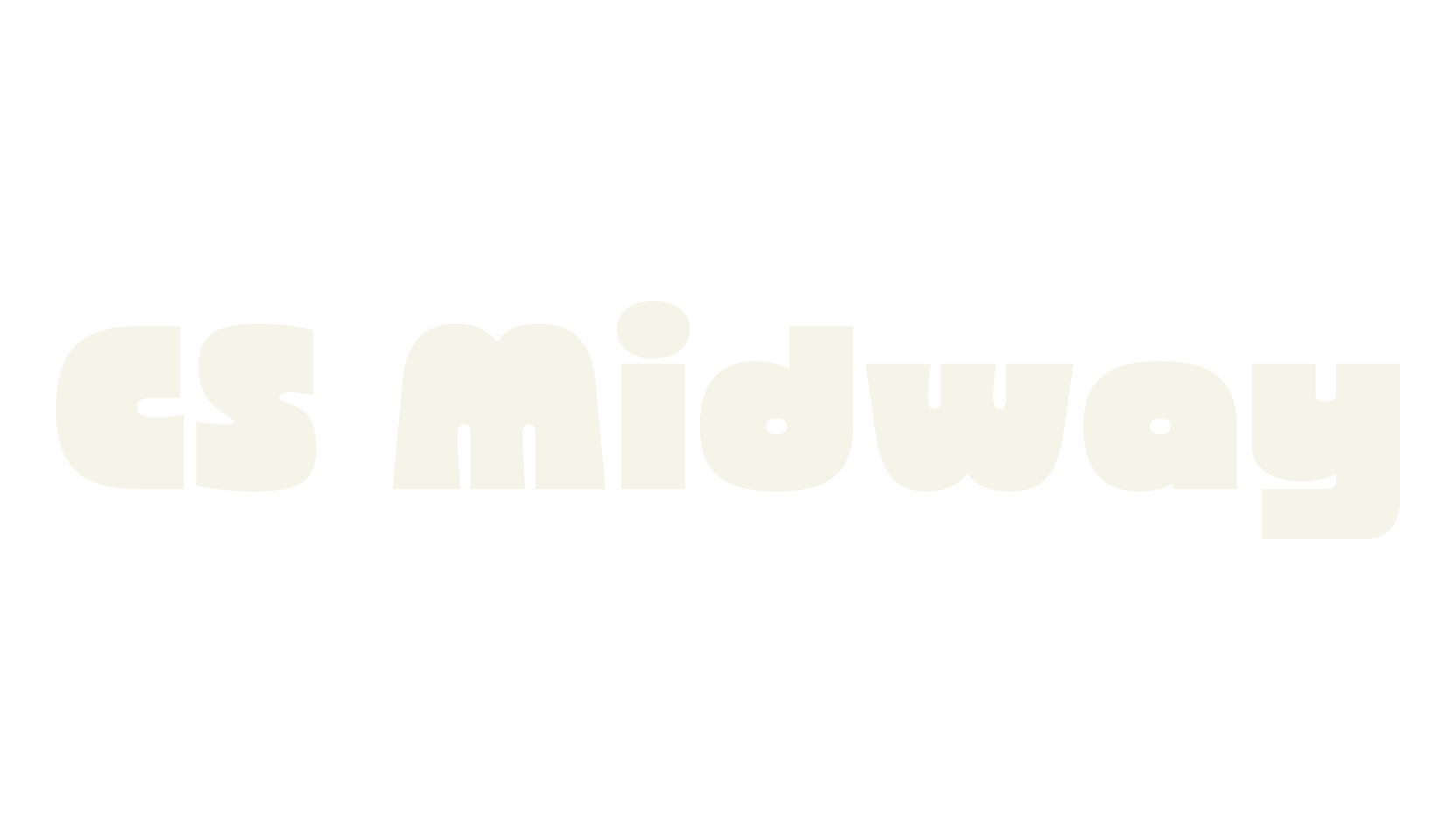 CS Midway, bold font preview