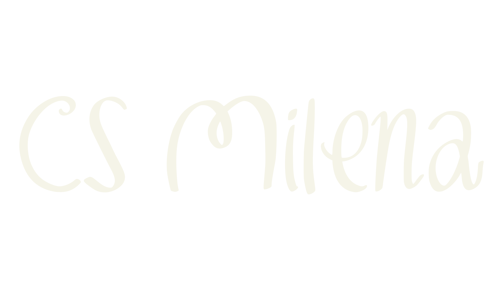 CS Milena, cute font preview
